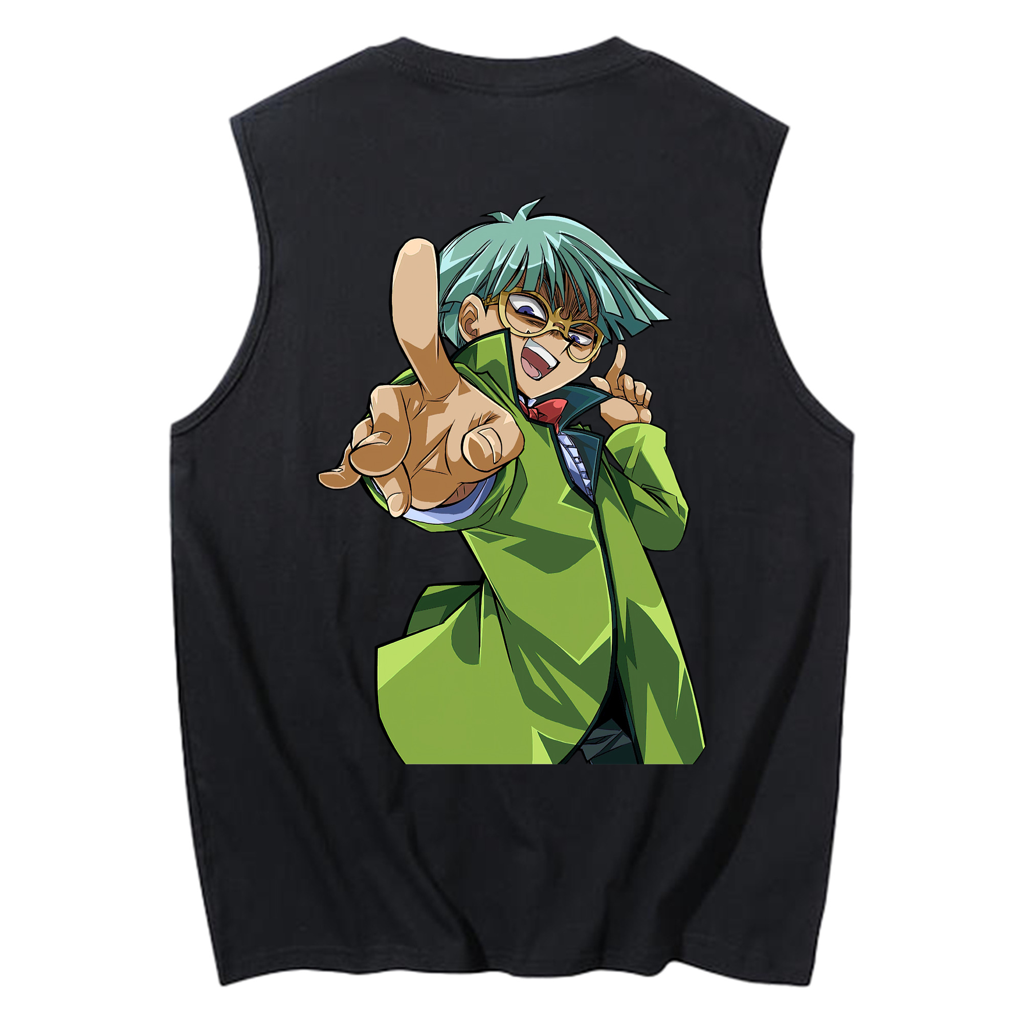 （画像用） 遊☆戯☆王 Yu-Gi-Oh! コットン100％タンクトップ（背面プリント）