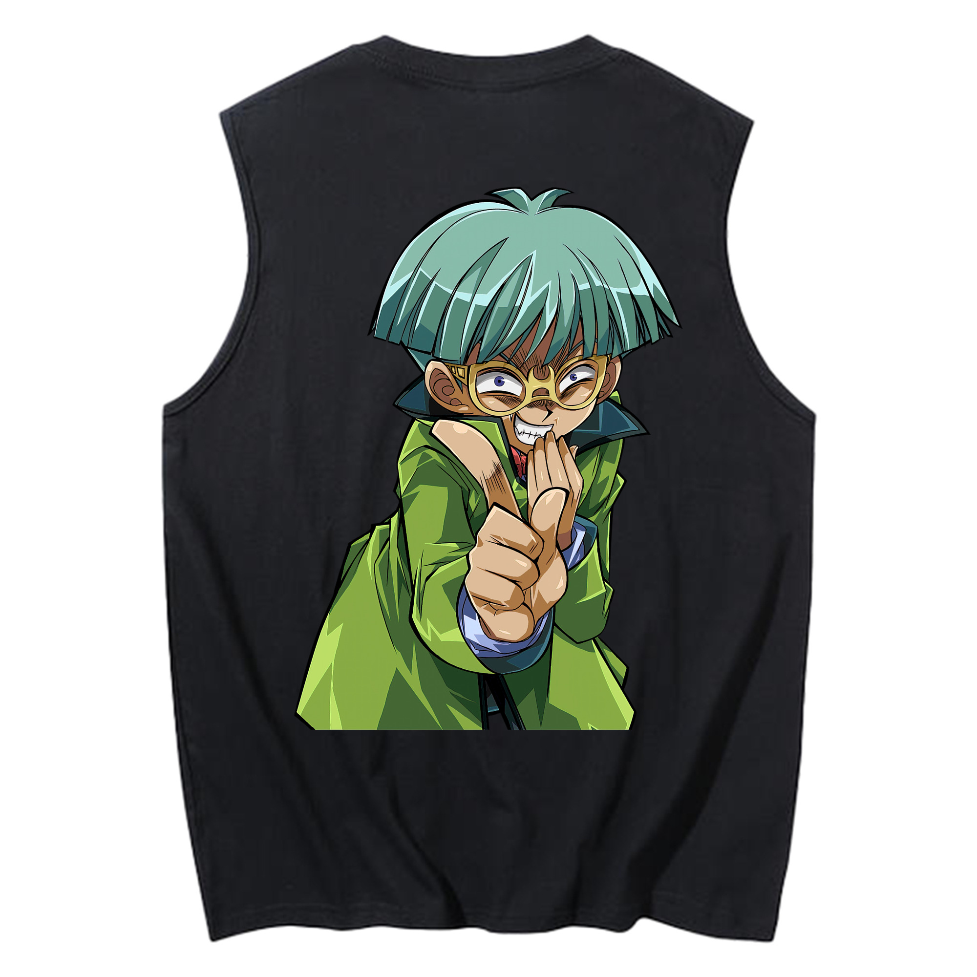 （画像用） 遊☆戯☆王 Yu-Gi-Oh! コットン100％タンクトップ（背面プリント）