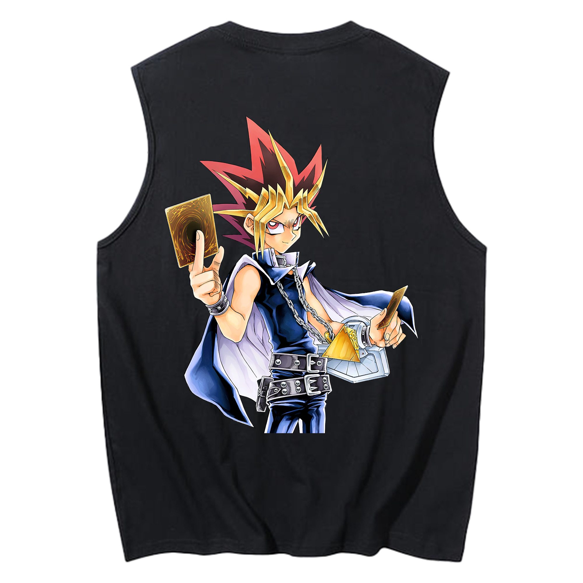 （画像用） 遊☆戯☆王 Yu-Gi-Oh! コットン100％タンクトップ（背面プリント）