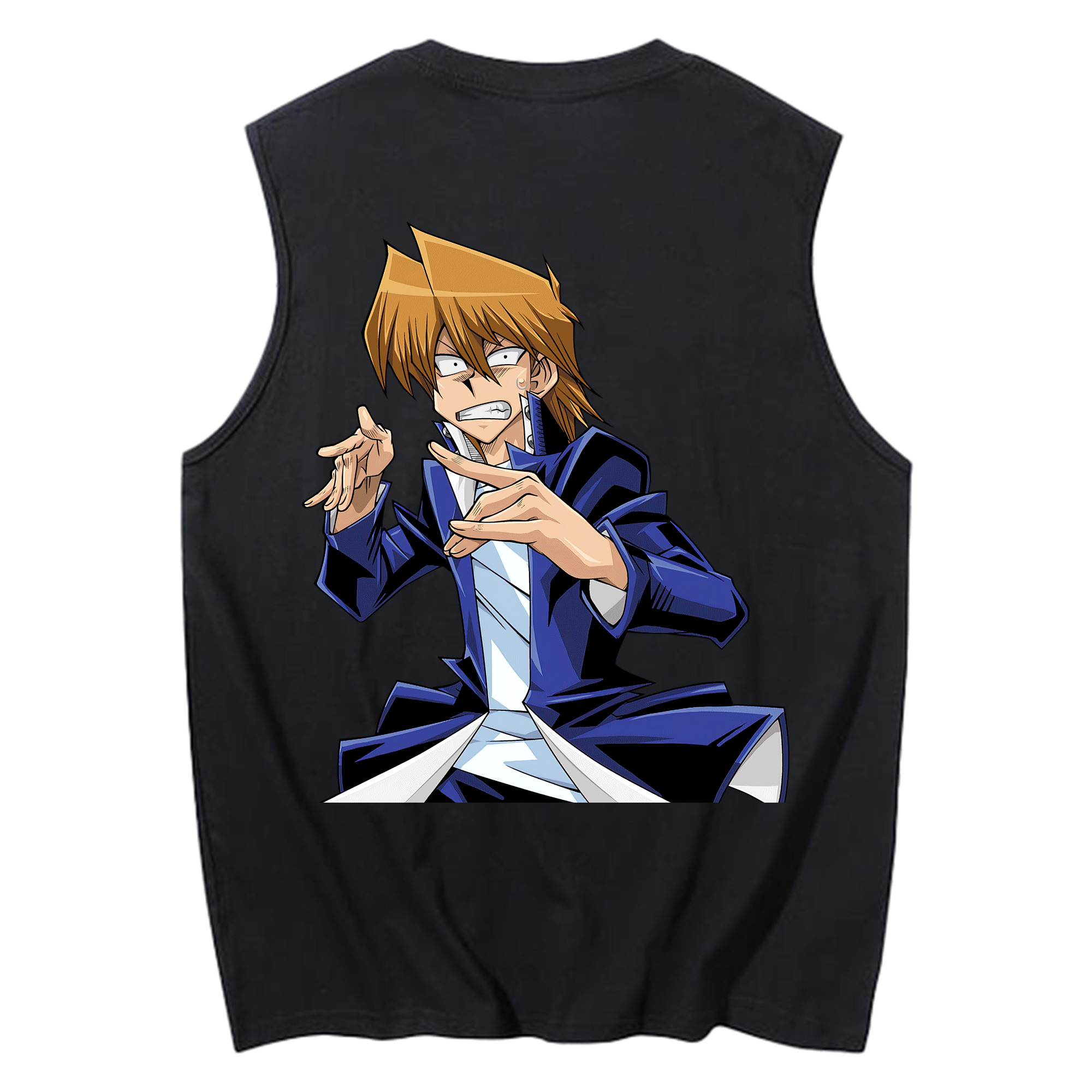 （画像用） 遊☆戯☆王 Yu-Gi-Oh! コットン100％タンクトップ（背面プリント）