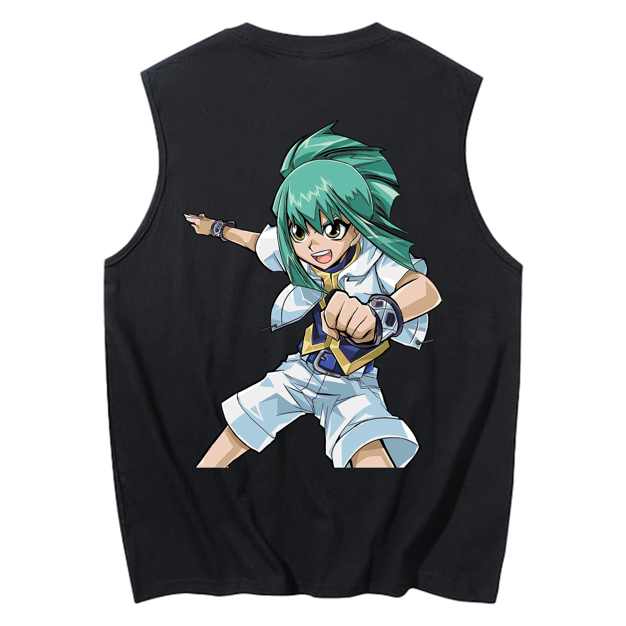 （画像用） 遊☆戯☆王 Yu-Gi-Oh! コットン100％タンクトップ（背面プリント）