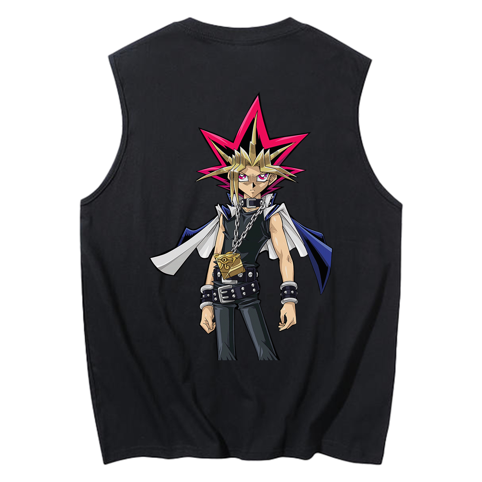 （画像用） 遊☆戯☆王 Yu-Gi-Oh! コットン100％タンクトップ（背面プリント）