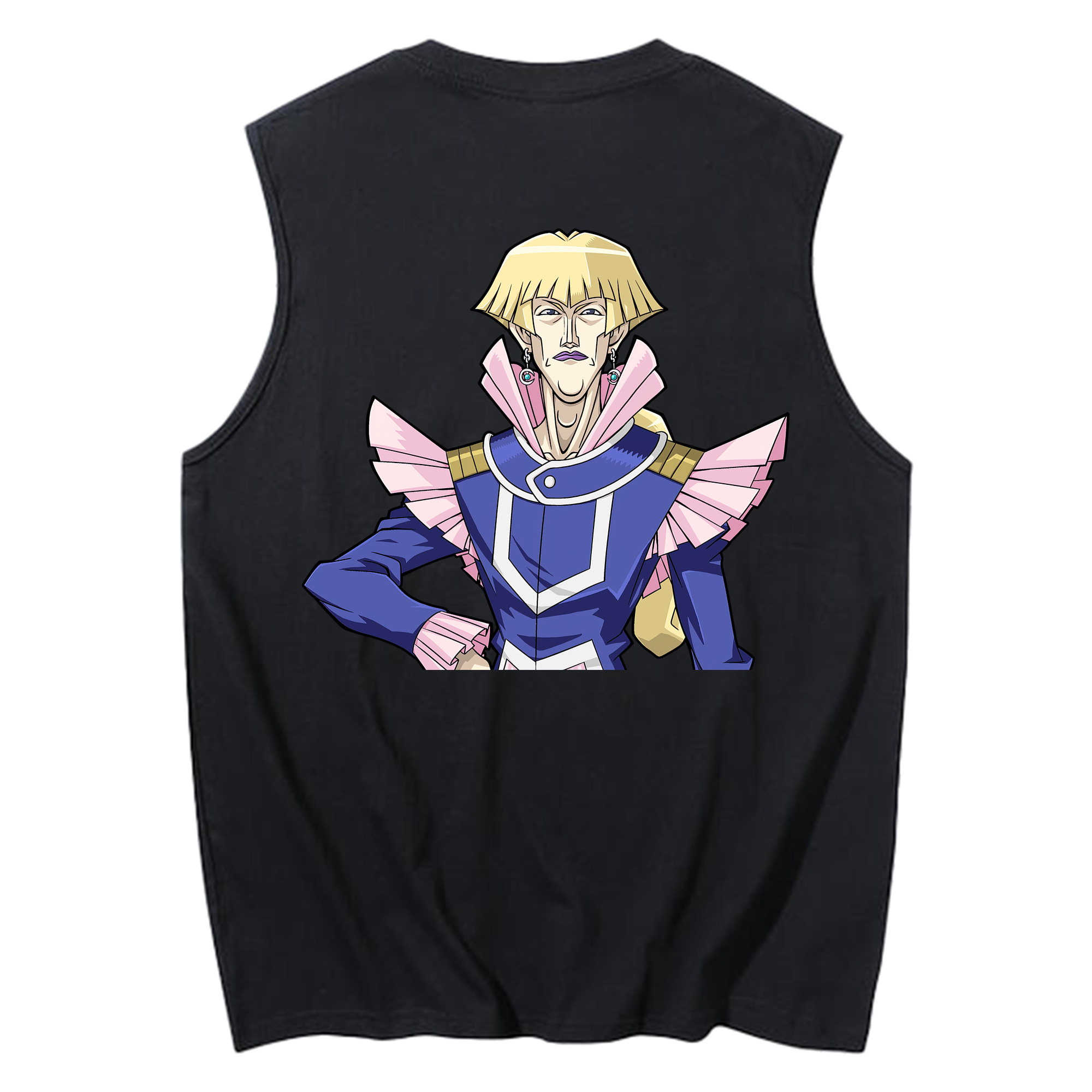 （画像用） 遊☆戯☆王 Yu-Gi-Oh! コットン100％タンクトップ（背面プリント）