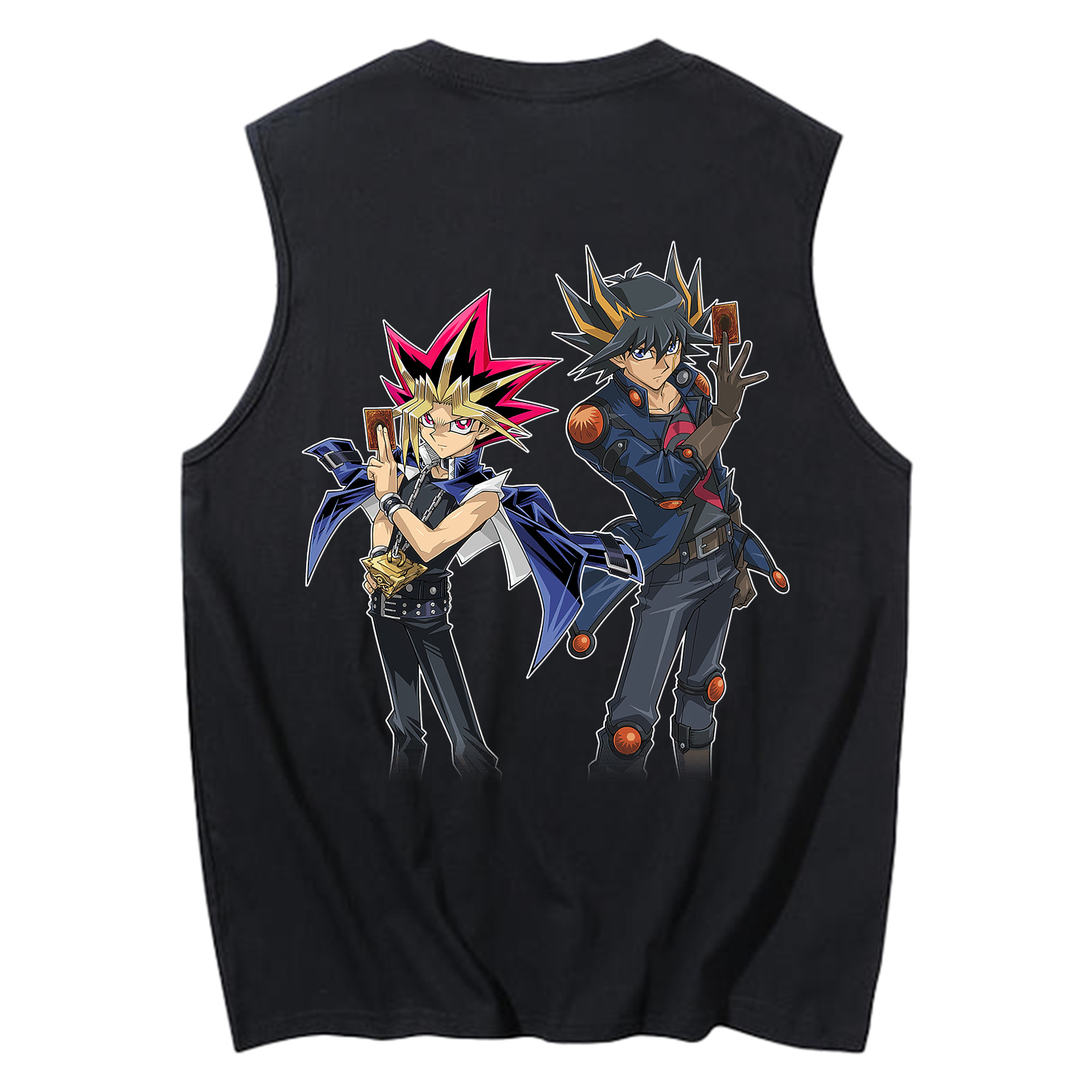 （画像用） 遊☆戯☆王 Yu-Gi-Oh! コットン100％タンクトップ（背面プリント）