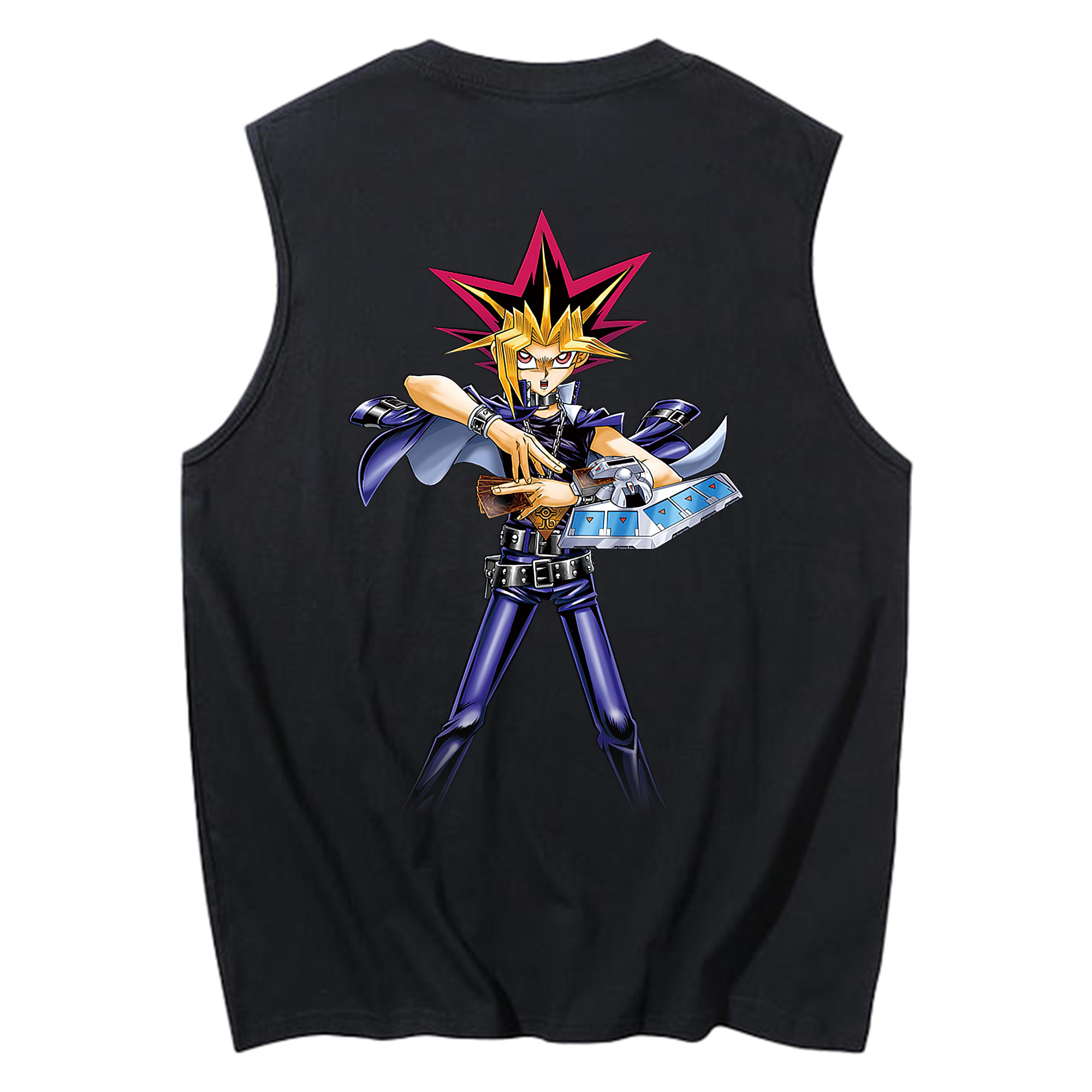（画像用） 遊☆戯☆王 Yu-Gi-Oh! コットン100％タンクトップ（背面プリント）