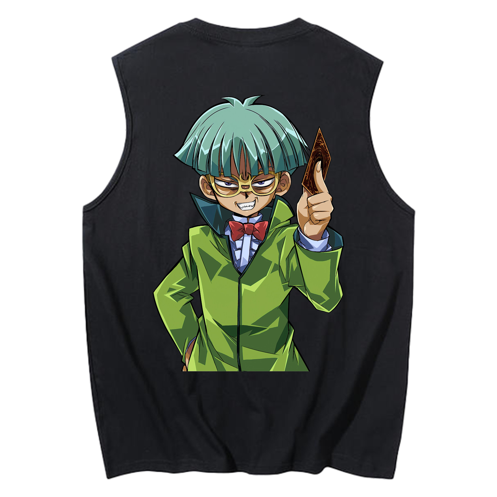 （画像用） 遊☆戯☆王 Yu-Gi-Oh! コットン100％タンクトップ（背面プリント）