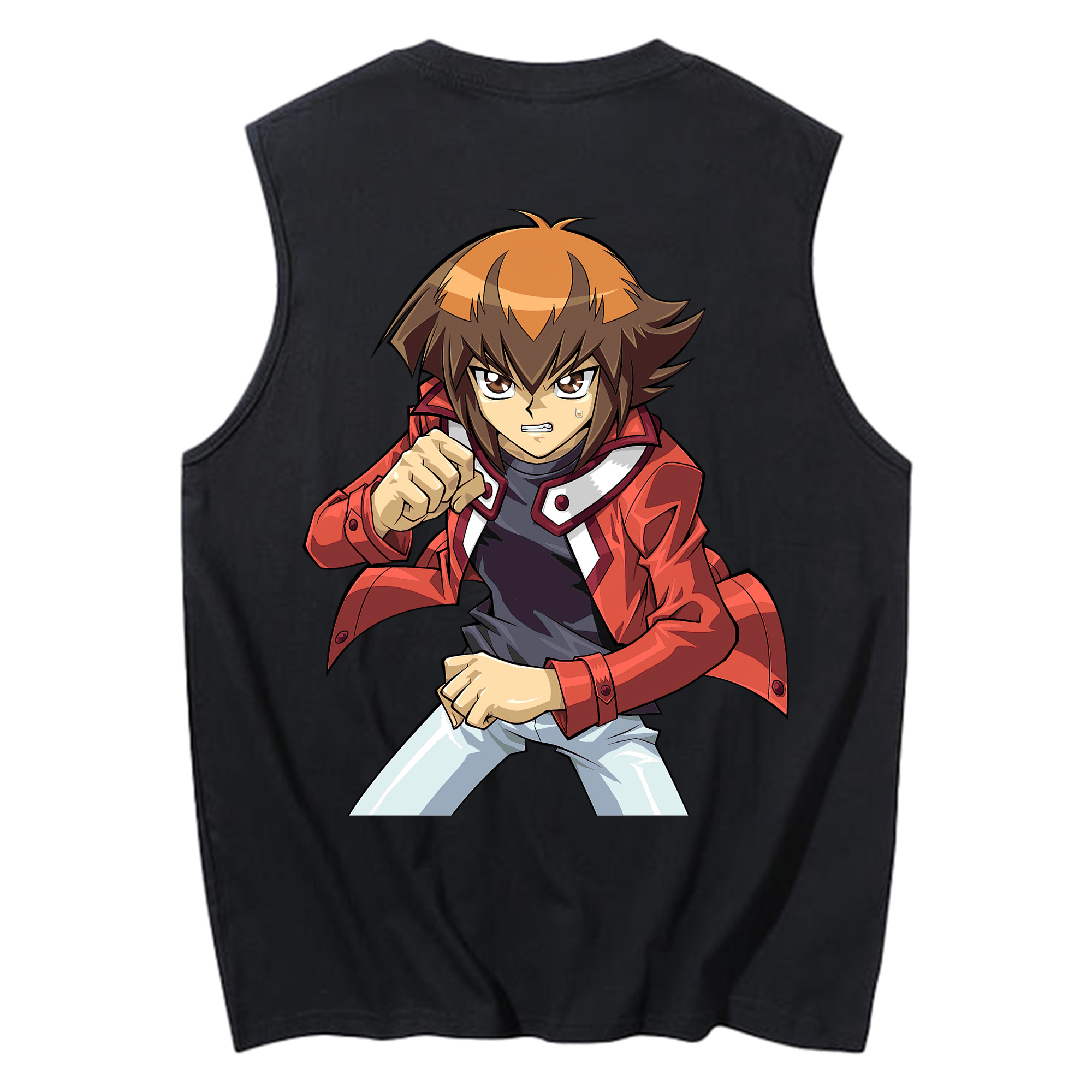 （画像用） 遊☆戯☆王 Yu-Gi-Oh! コットン100％タンクトップ（背面プリント）
