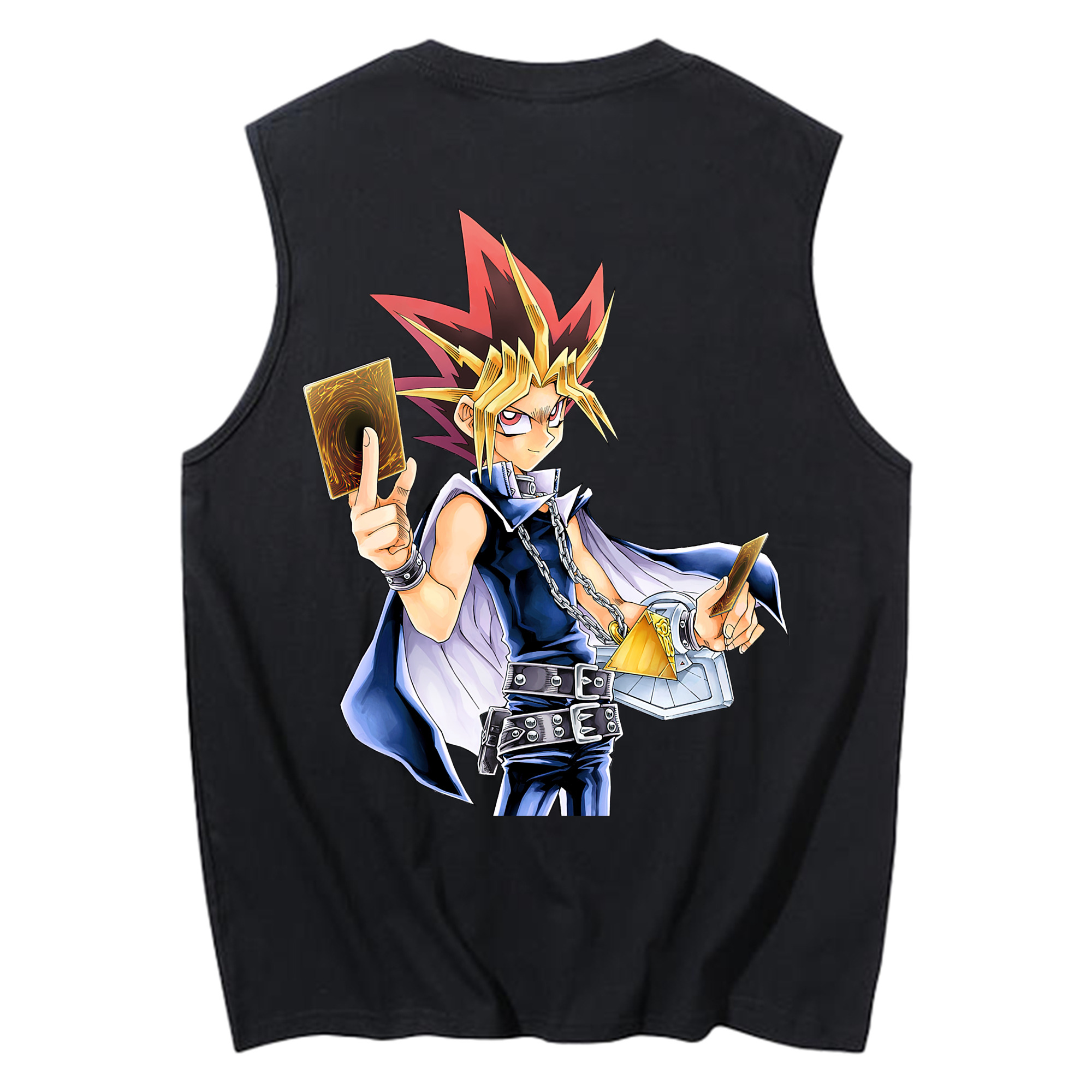 （画像用） 遊☆戯☆王 Yu-Gi-Oh! コットン100％タンクトップ（背面プリント）