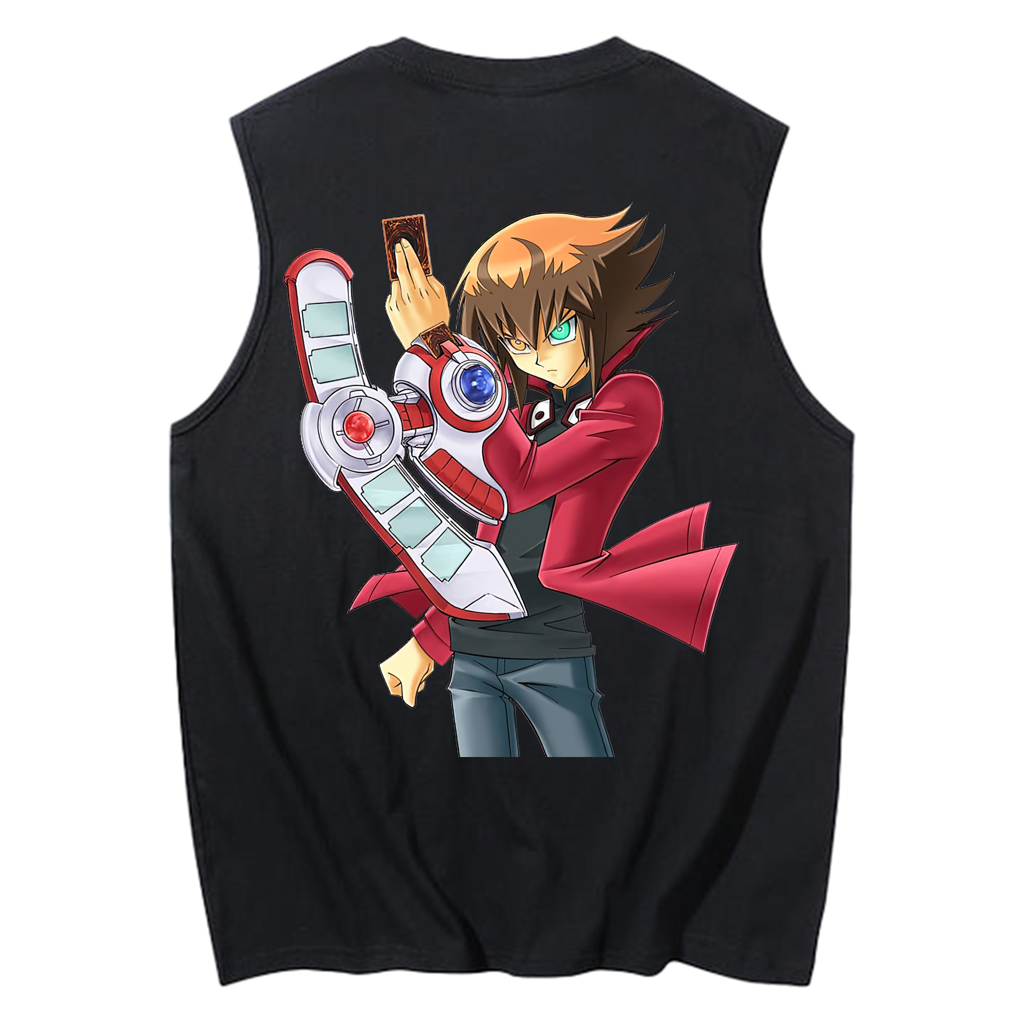 （画像用） 遊☆戯☆王 Yu-Gi-Oh! コットン100％タンクトップ（背面プリント）