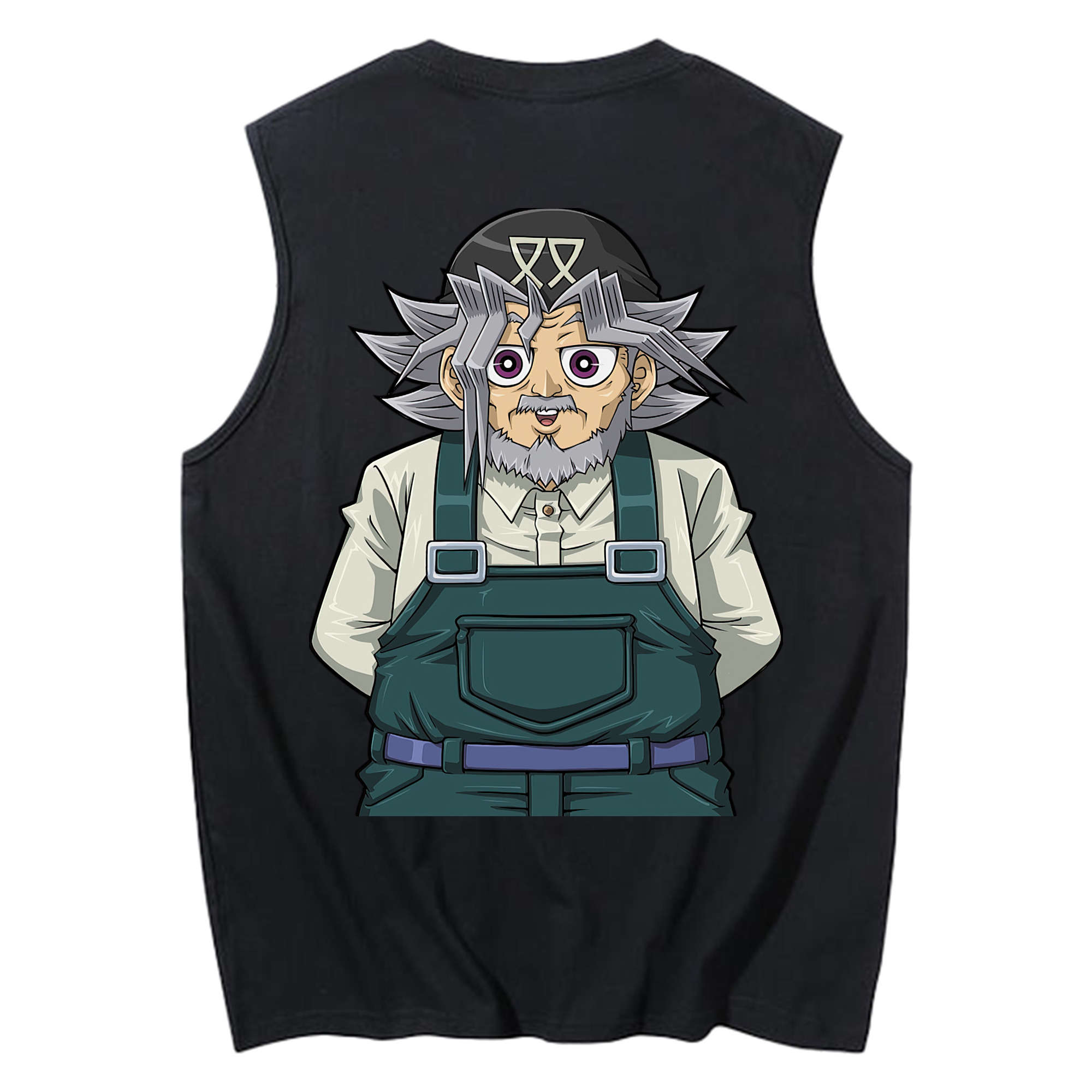 （画像用） 遊☆戯☆王 Yu-Gi-Oh! コットン100％タンクトップ（背面プリント）