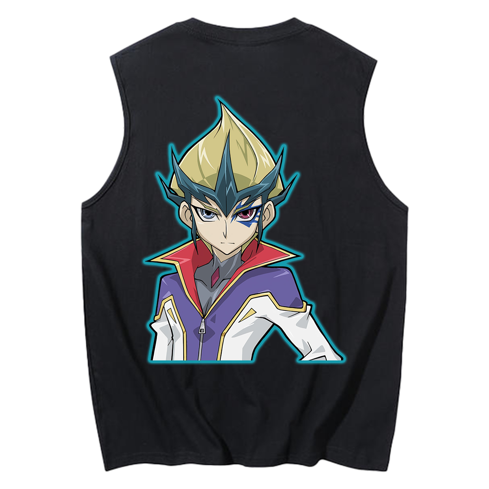 （画像用） 遊☆戯☆王 Yu-Gi-Oh! コットン100％タンクトップ（背面プリント）