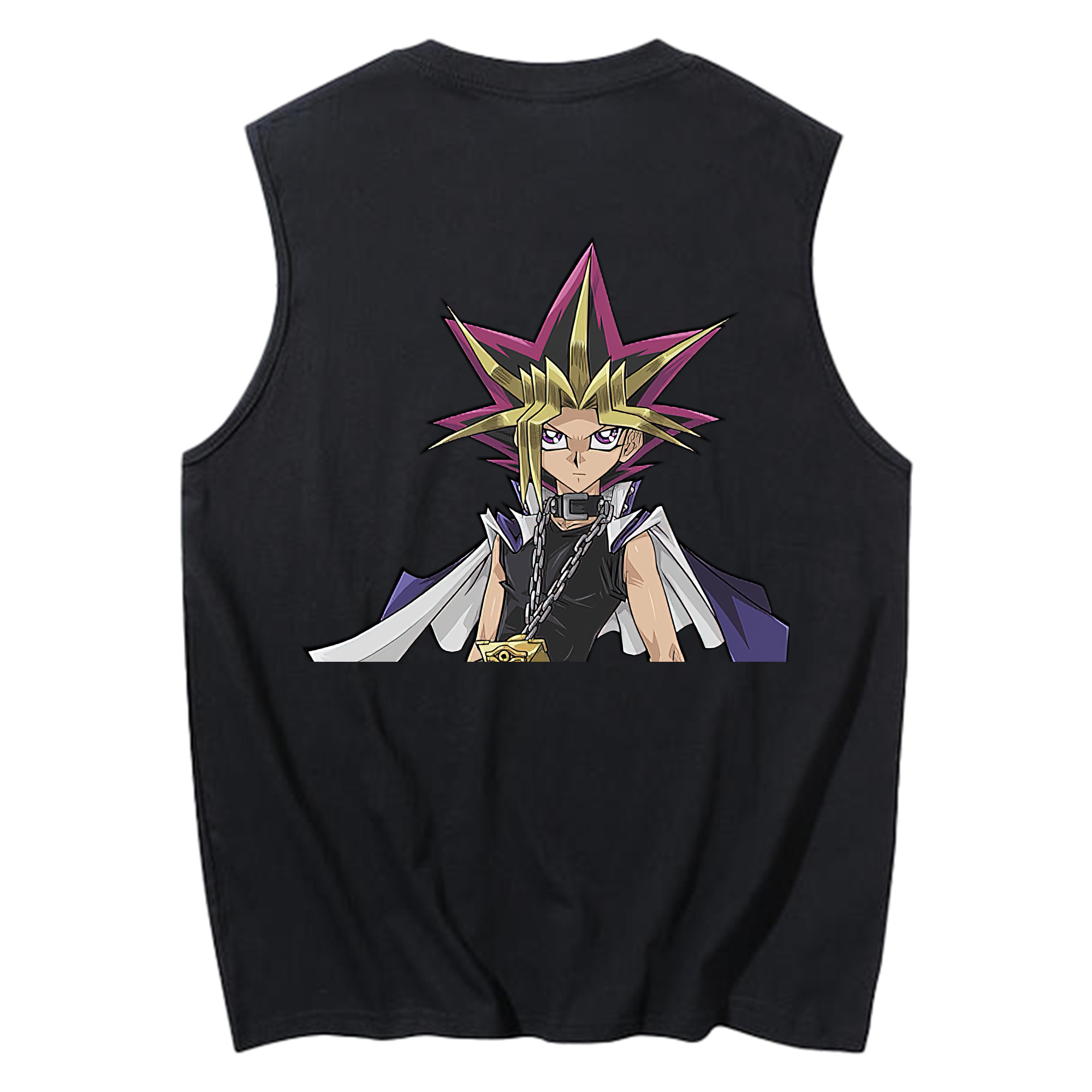 （画像用） 遊☆戯☆王 Yu-Gi-Oh! コットン100％タンクトップ（背面プリント）