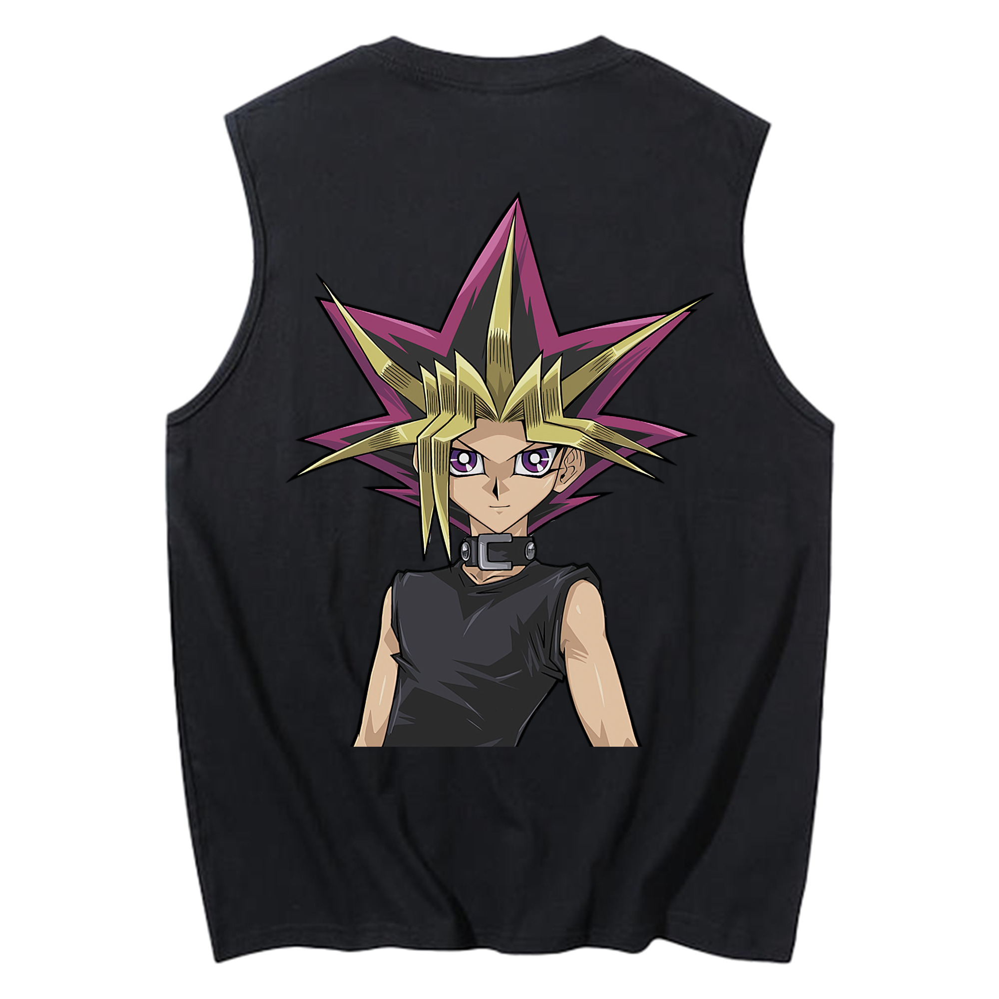 （画像用） 遊☆戯☆王 Yu-Gi-Oh! コットン100％タンクトップ（背面プリント）