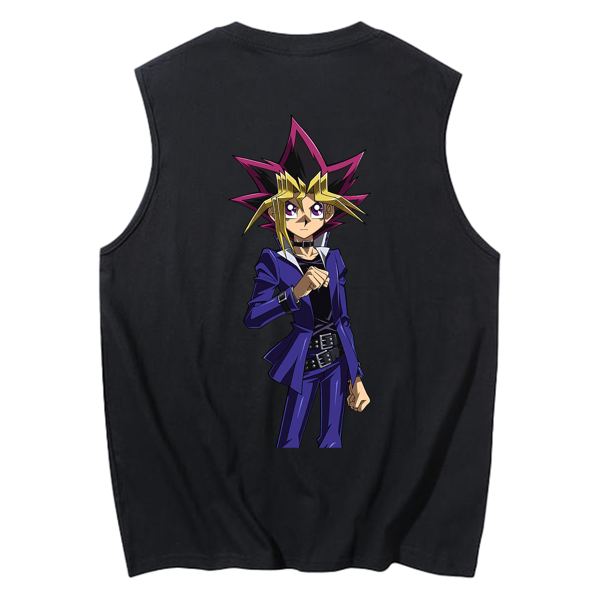 （画像用） 遊☆戯☆王 Yu-Gi-Oh! コットン100％タンクトップ（背面プリント）