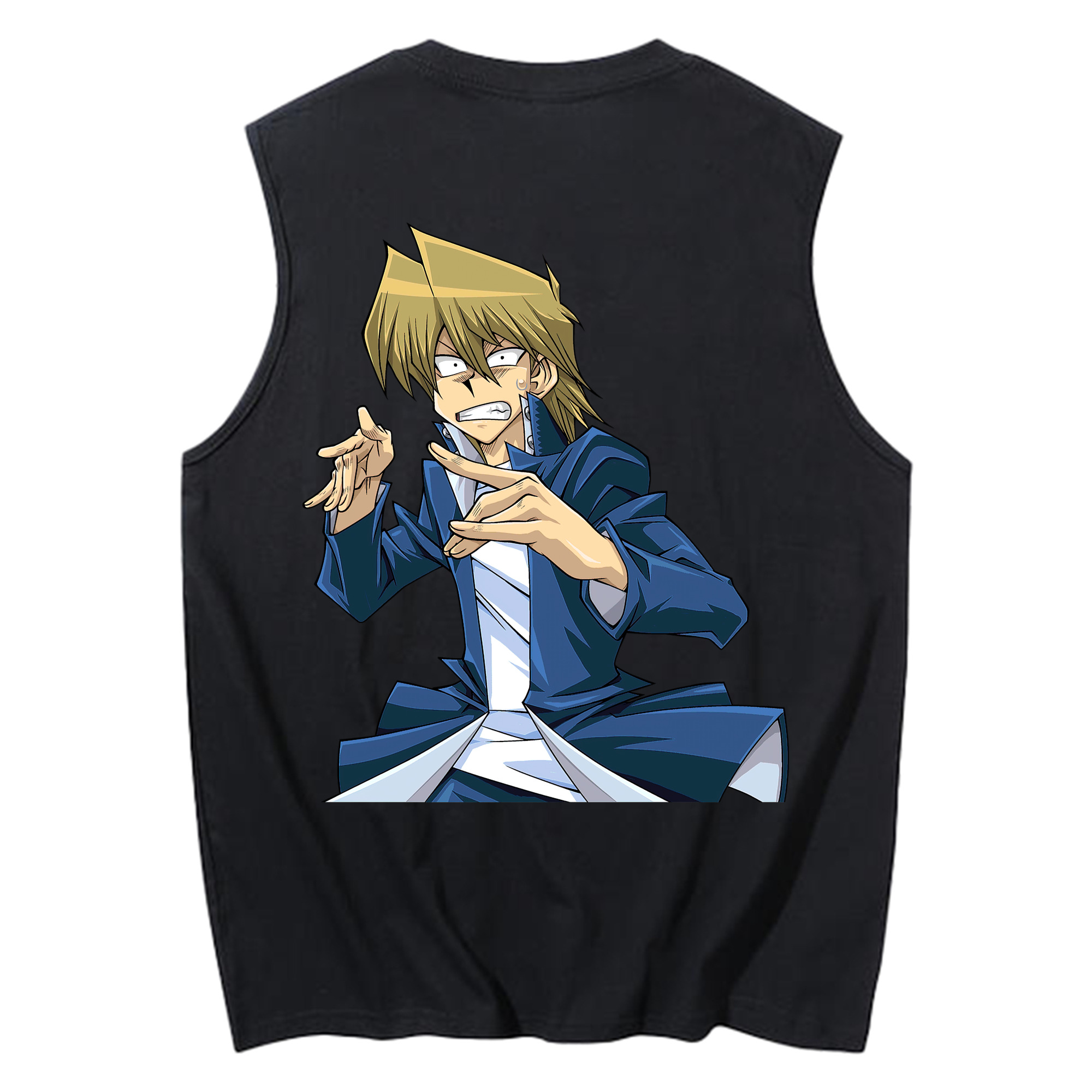 （画像用） 遊☆戯☆王 Yu-Gi-Oh! コットン100％タンクトップ（背面プリント）