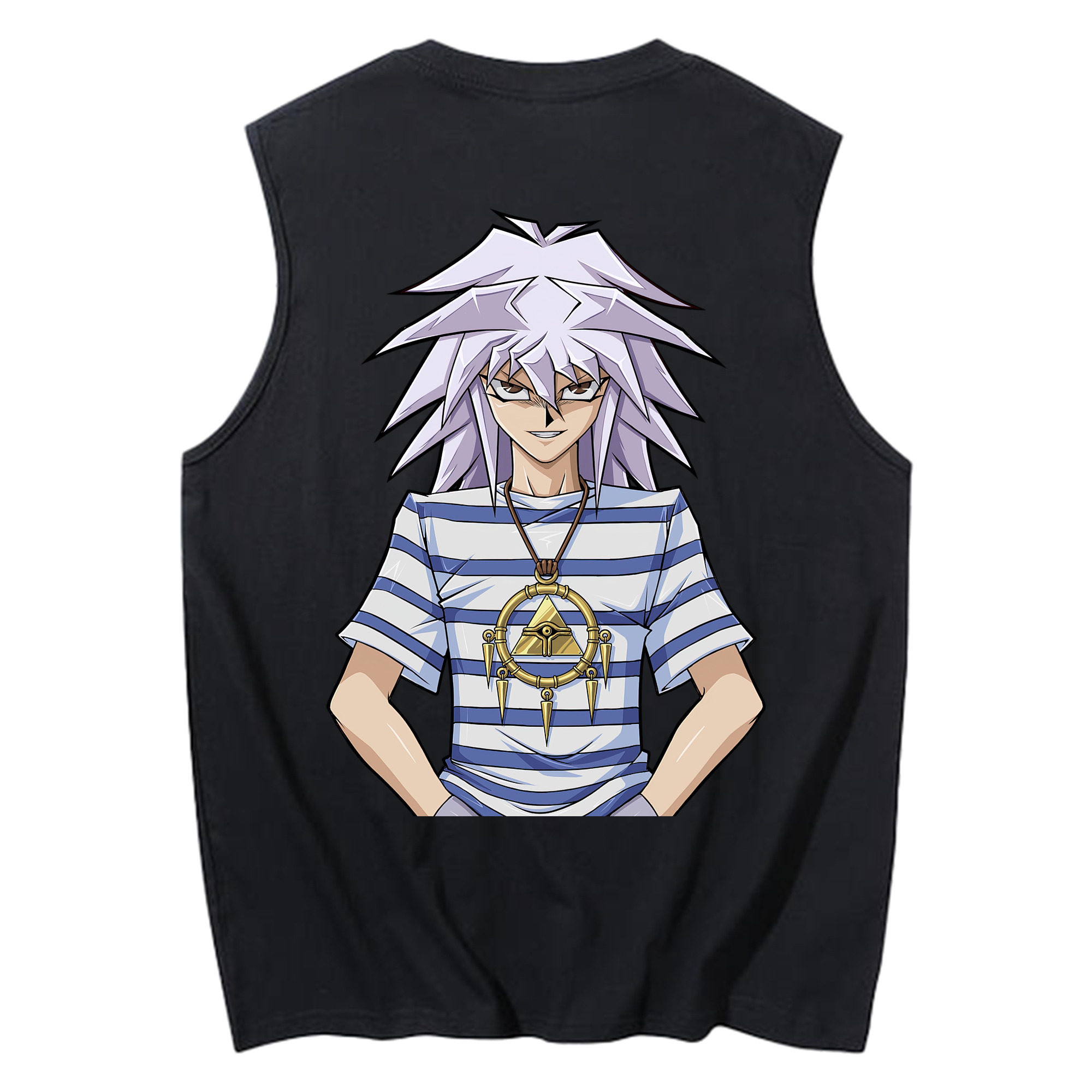（画像用） 遊☆戯☆王 Yu-Gi-Oh! コットン100％タンクトップ（背面プリント）