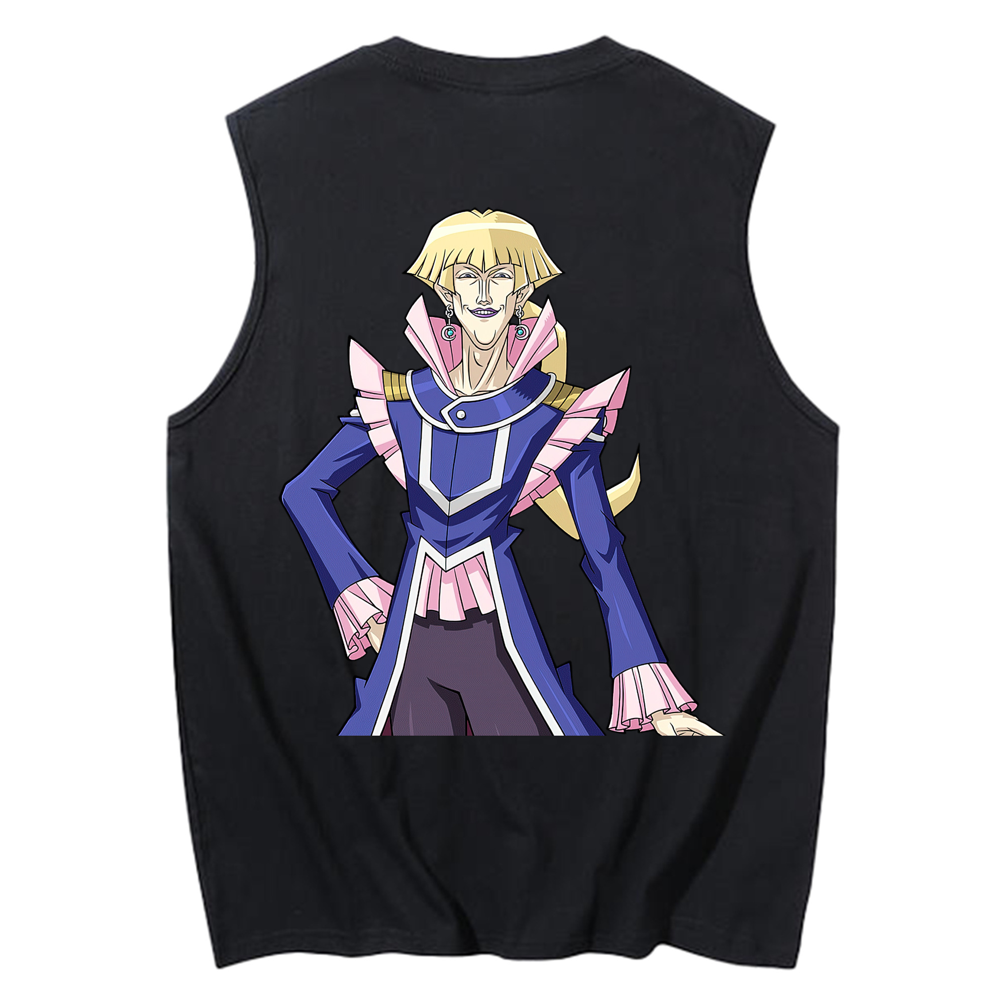 （画像用） 遊☆戯☆王 Yu-Gi-Oh! コットン100％タンクトップ（背面プリント）