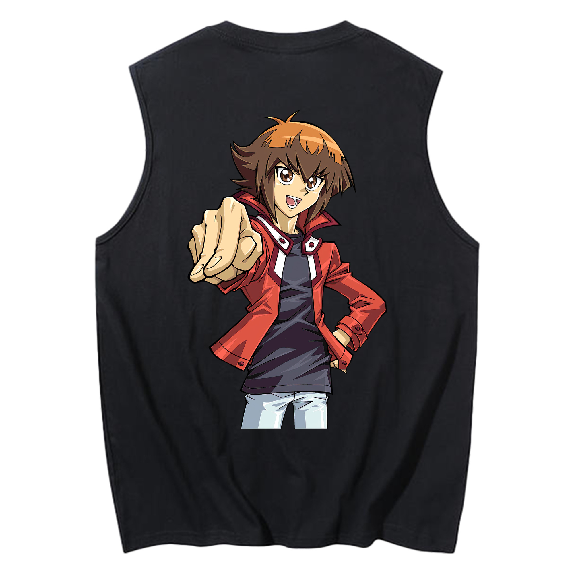 （画像用） 遊☆戯☆王 Yu-Gi-Oh! コットン100％タンクトップ（背面プリント）
