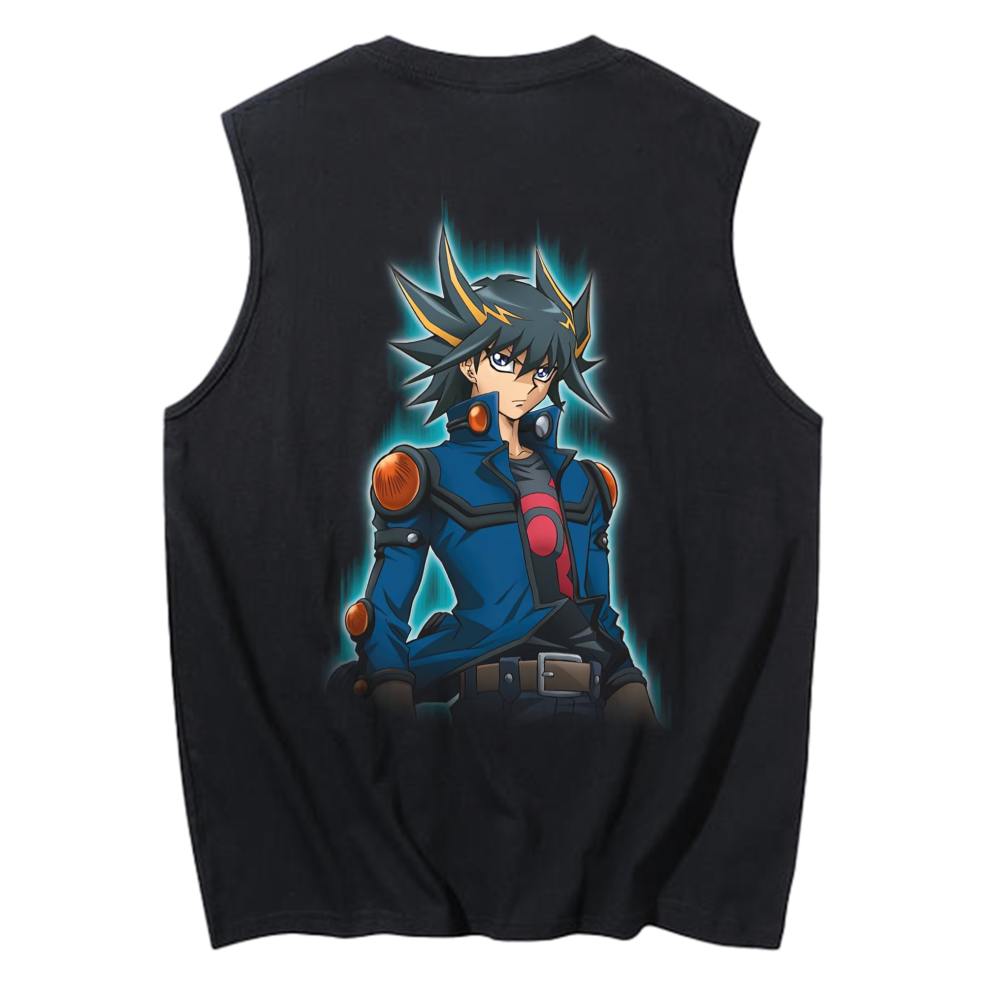 （画像用） 遊☆戯☆王 Yu-Gi-Oh! コットン100％タンクトップ（背面プリント）
