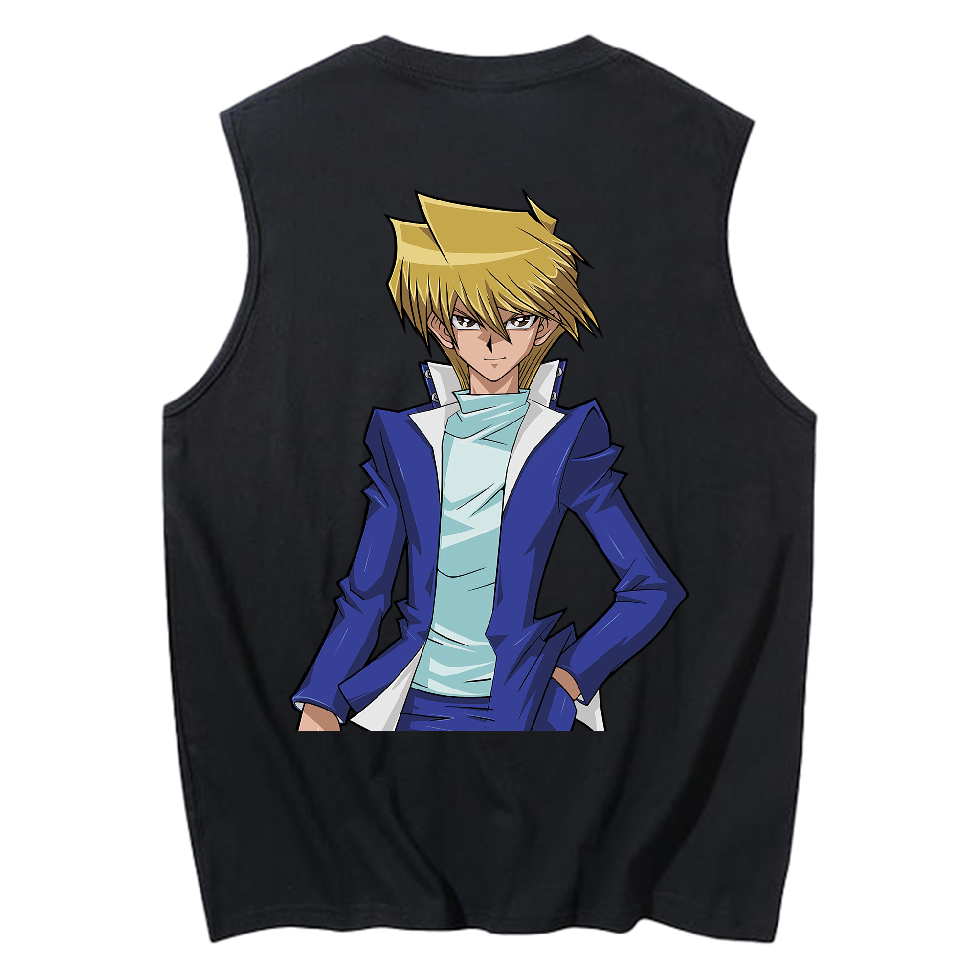 （画像用） 遊☆戯☆王 Yu-Gi-Oh! コットン100％タンクトップ（背面プリント）