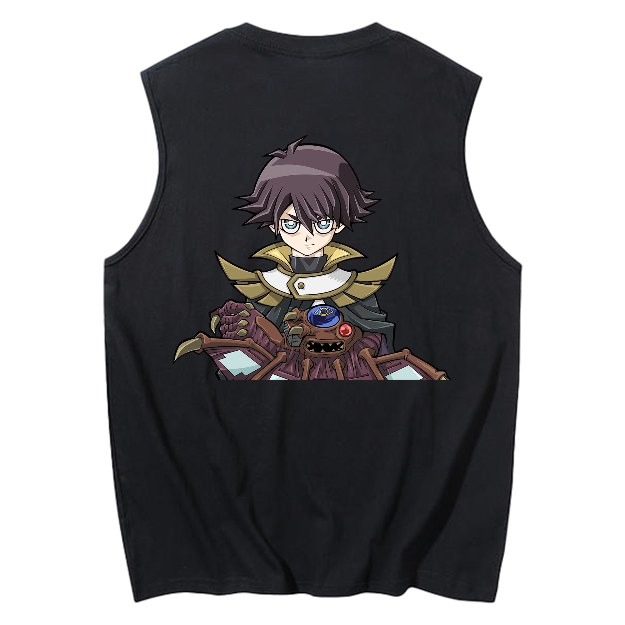 （画像用） 遊☆戯☆王 Yu-Gi-Oh! コットン100％タンクトップ（背面プリント）