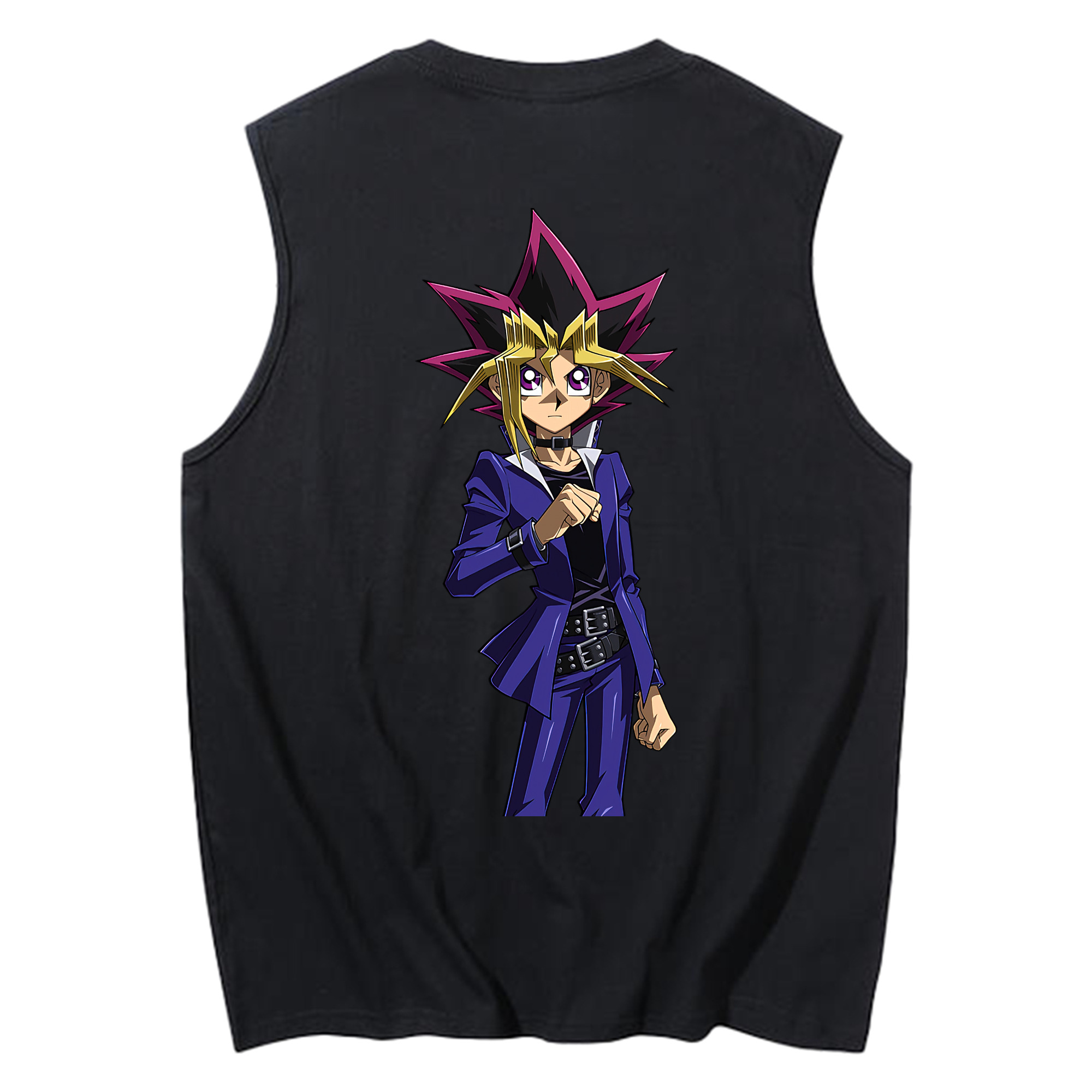 （画像用） 遊☆戯☆王 Yu-Gi-Oh! コットン100％タンクトップ（背面プリント）