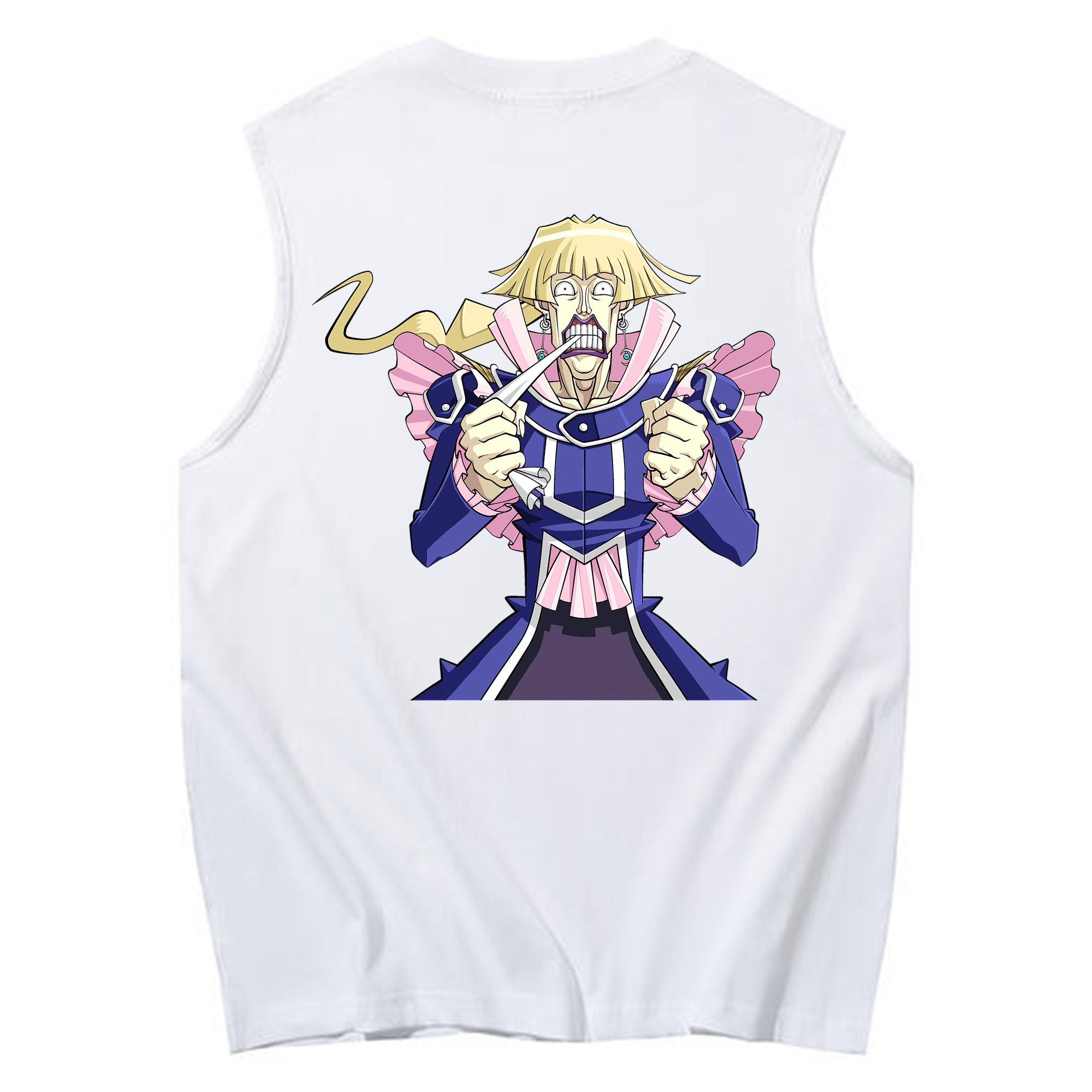 （画像用） 遊☆戯☆王 Yu-Gi-Oh! コットン100％タンクトップ（背面プリント）