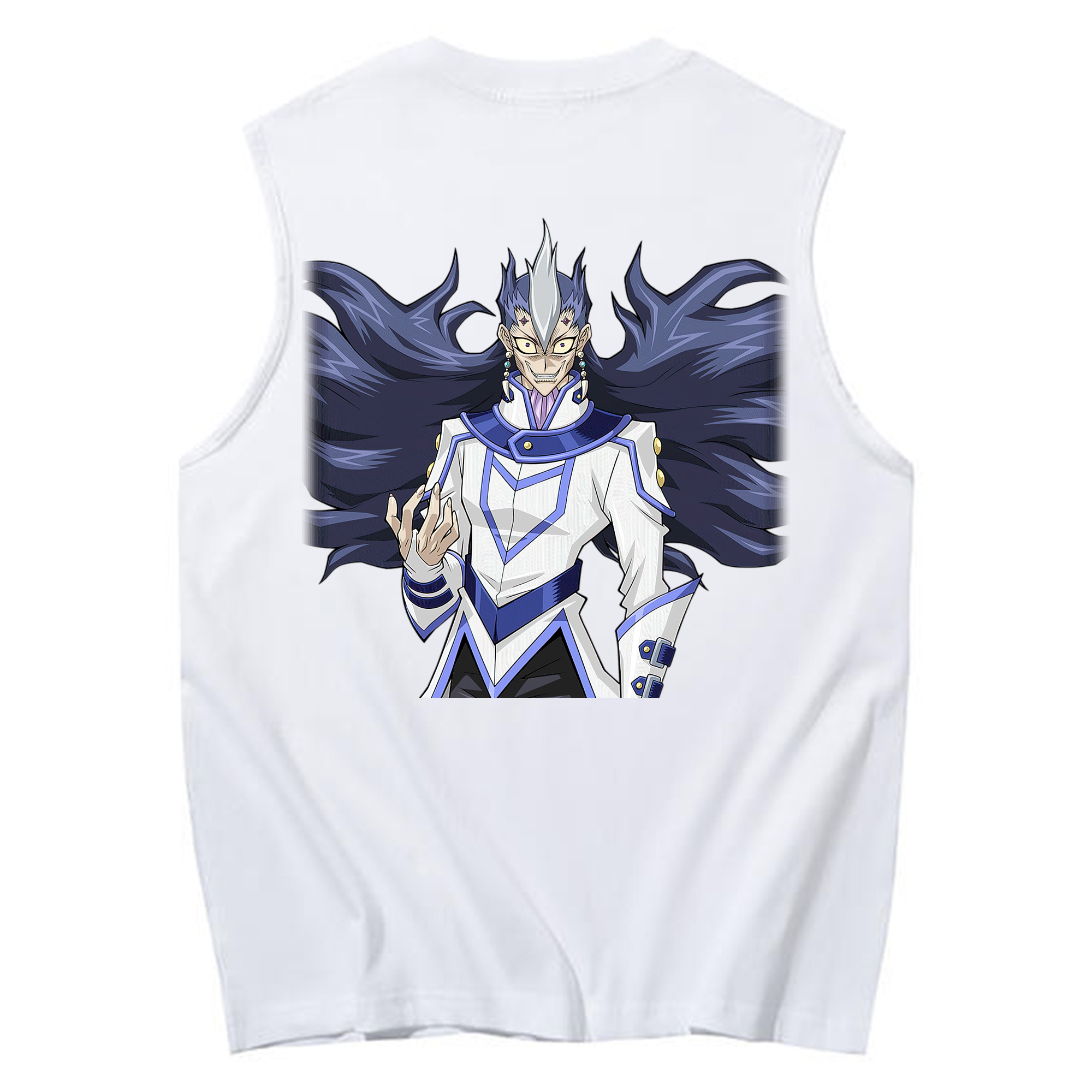 （画像用） 遊☆戯☆王 Yu-Gi-Oh! コットン100％タンクトップ（背面プリント）
