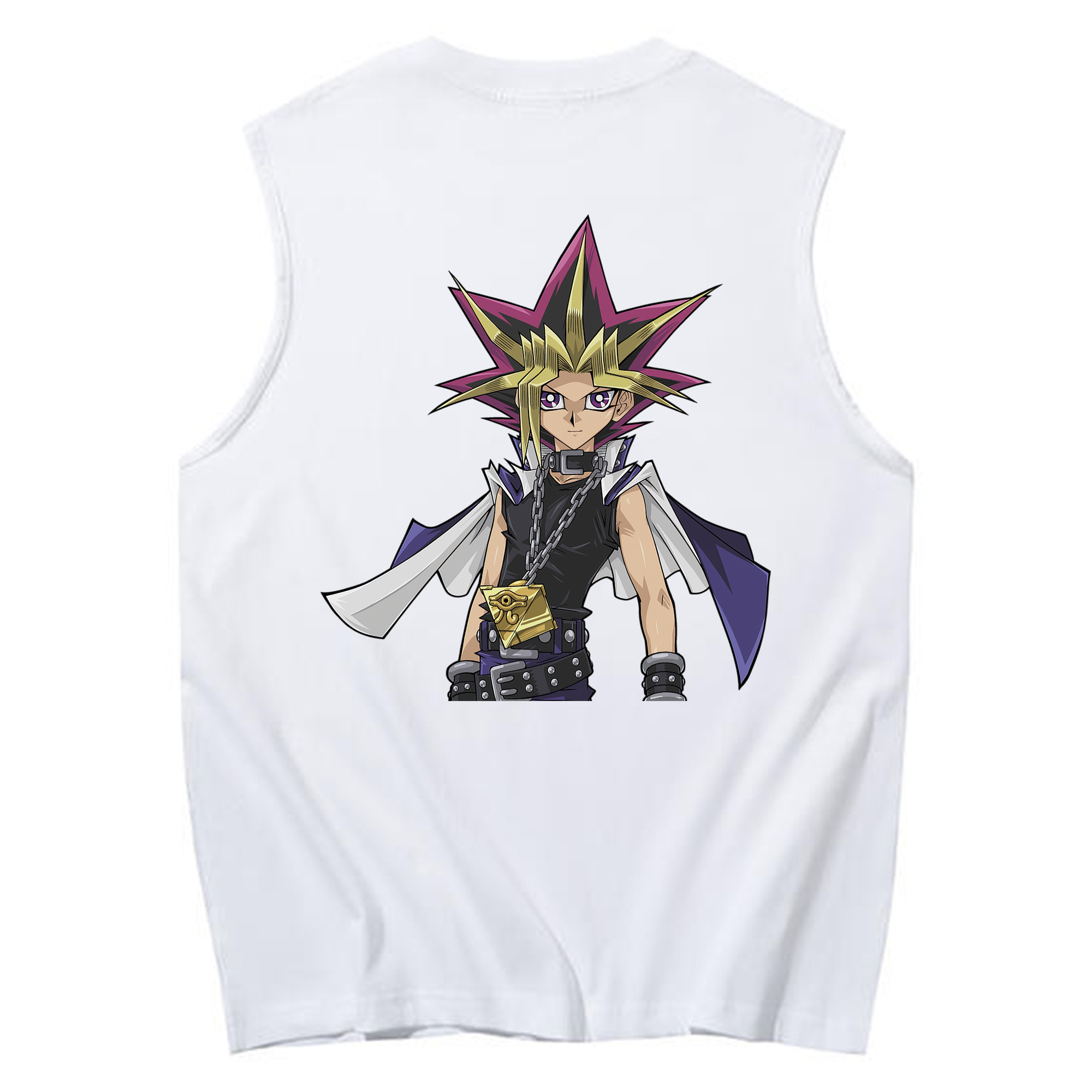（画像用） 遊☆戯☆王 Yu-Gi-Oh! コットン100％タンクトップ（背面プリント）