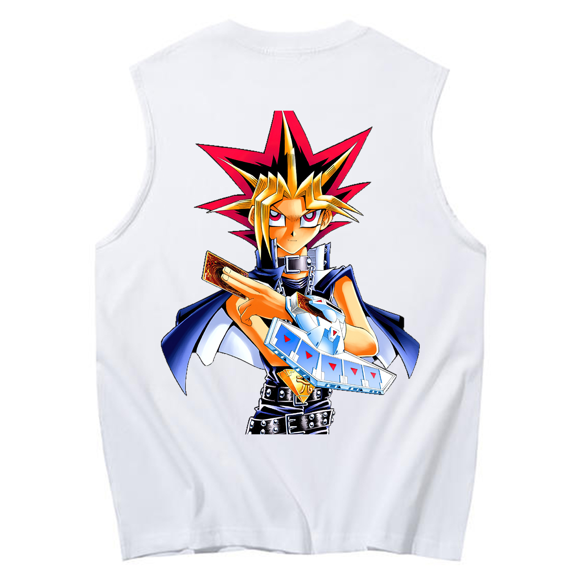 （画像用） 遊☆戯☆王 Yu-Gi-Oh! コットン100％タンクトップ（背面プリント）