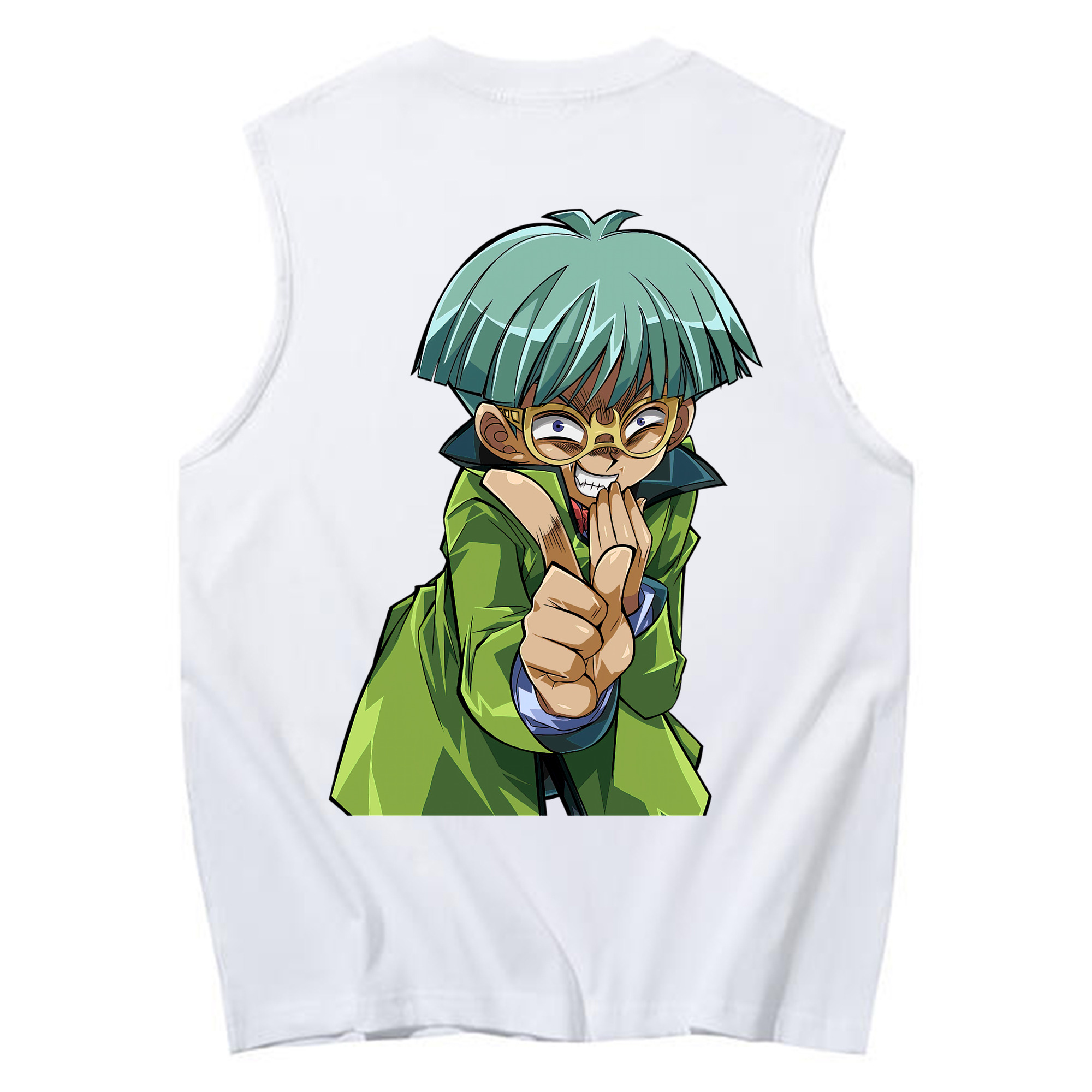 （画像用） 遊☆戯☆王 Yu-Gi-Oh! コットン100％タンクトップ（背面プリント）