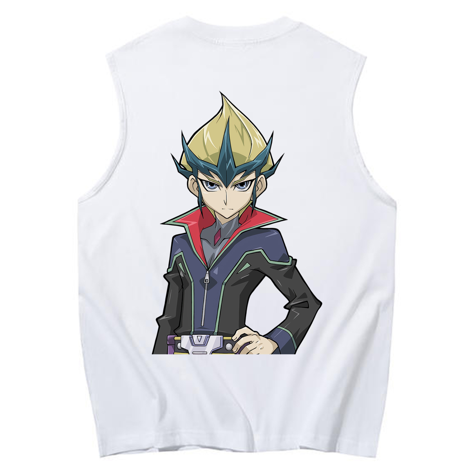 （画像用） 遊☆戯☆王 Yu-Gi-Oh! コットン100％タンクトップ（背面プリント）