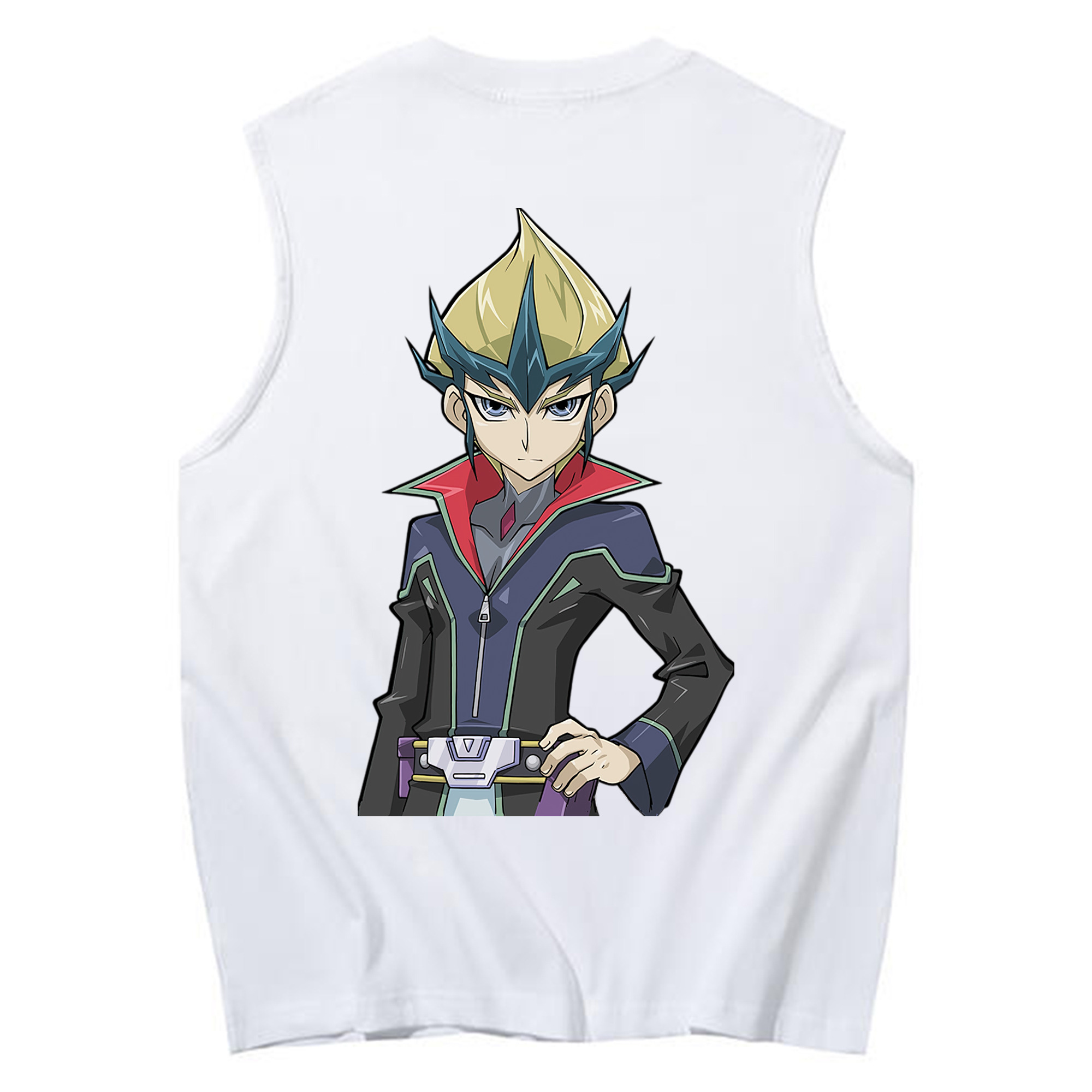 （画像用） 遊☆戯☆王 Yu-Gi-Oh! コットン100％タンクトップ（背面プリント）