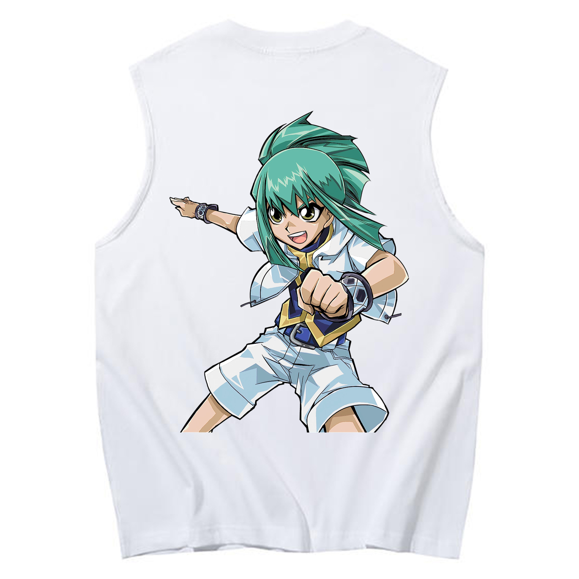 （画像用） 遊☆戯☆王 Yu-Gi-Oh! コットン100％タンクトップ（背面プリント）