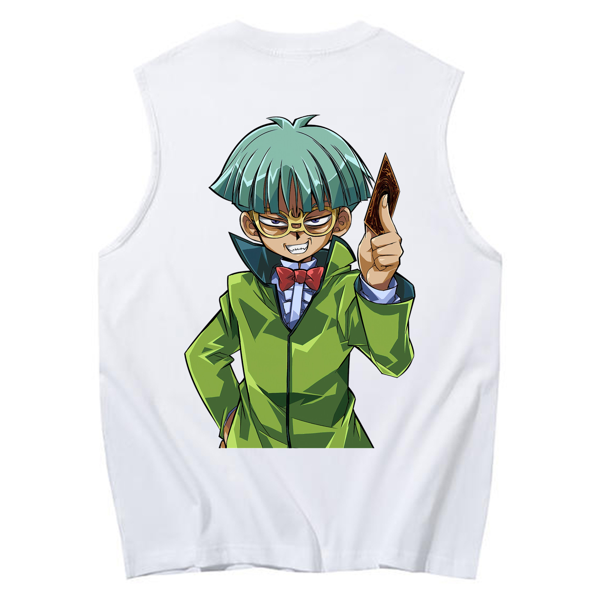 （画像用） 遊☆戯☆王 Yu-Gi-Oh! コットン100％タンクトップ（背面プリント）