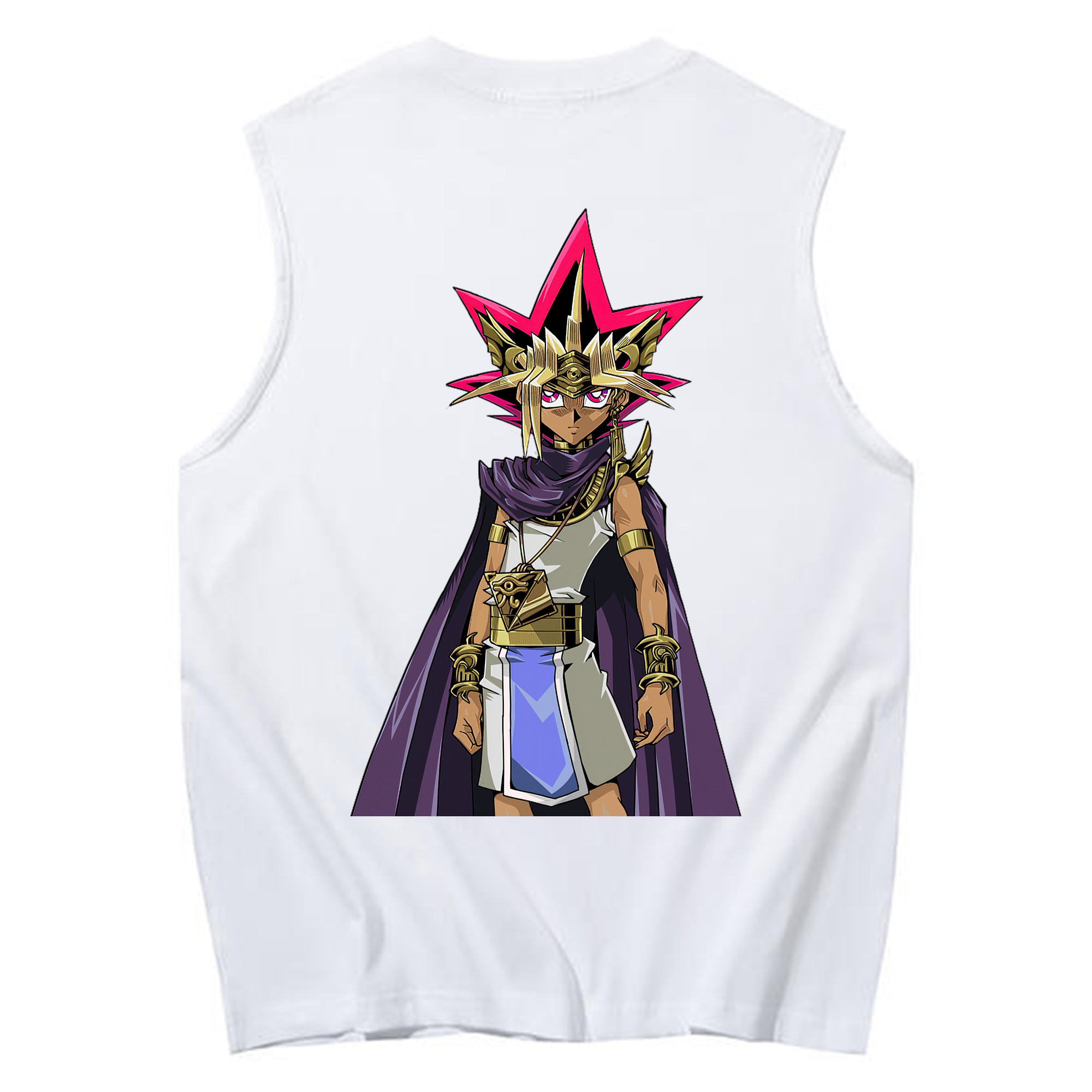 （画像用） 遊☆戯☆王 Yu-Gi-Oh! コットン100％タンクトップ（背面プリント）