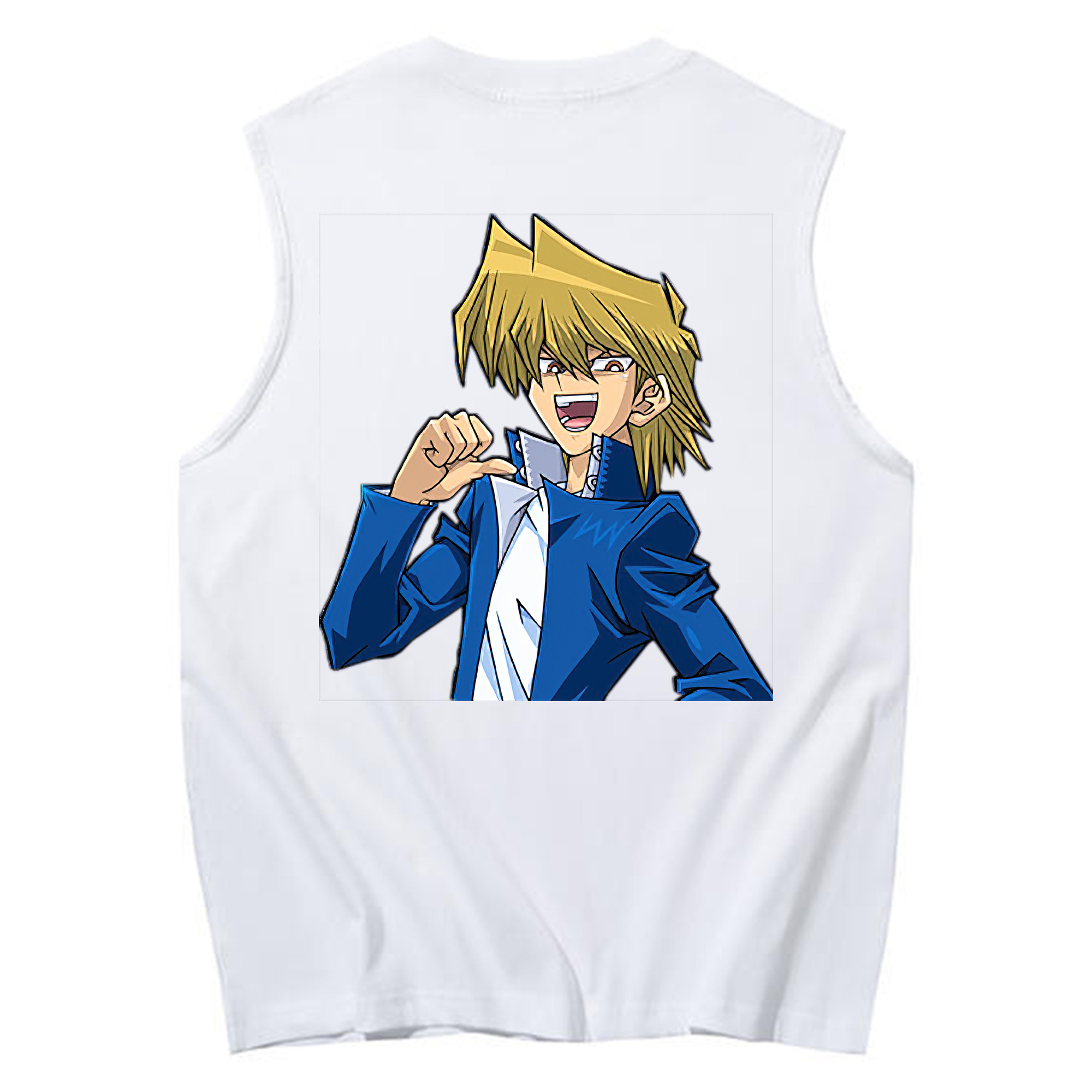 （画像用） 遊☆戯☆王 Yu-Gi-Oh! コットン100％タンクトップ（背面プリント）