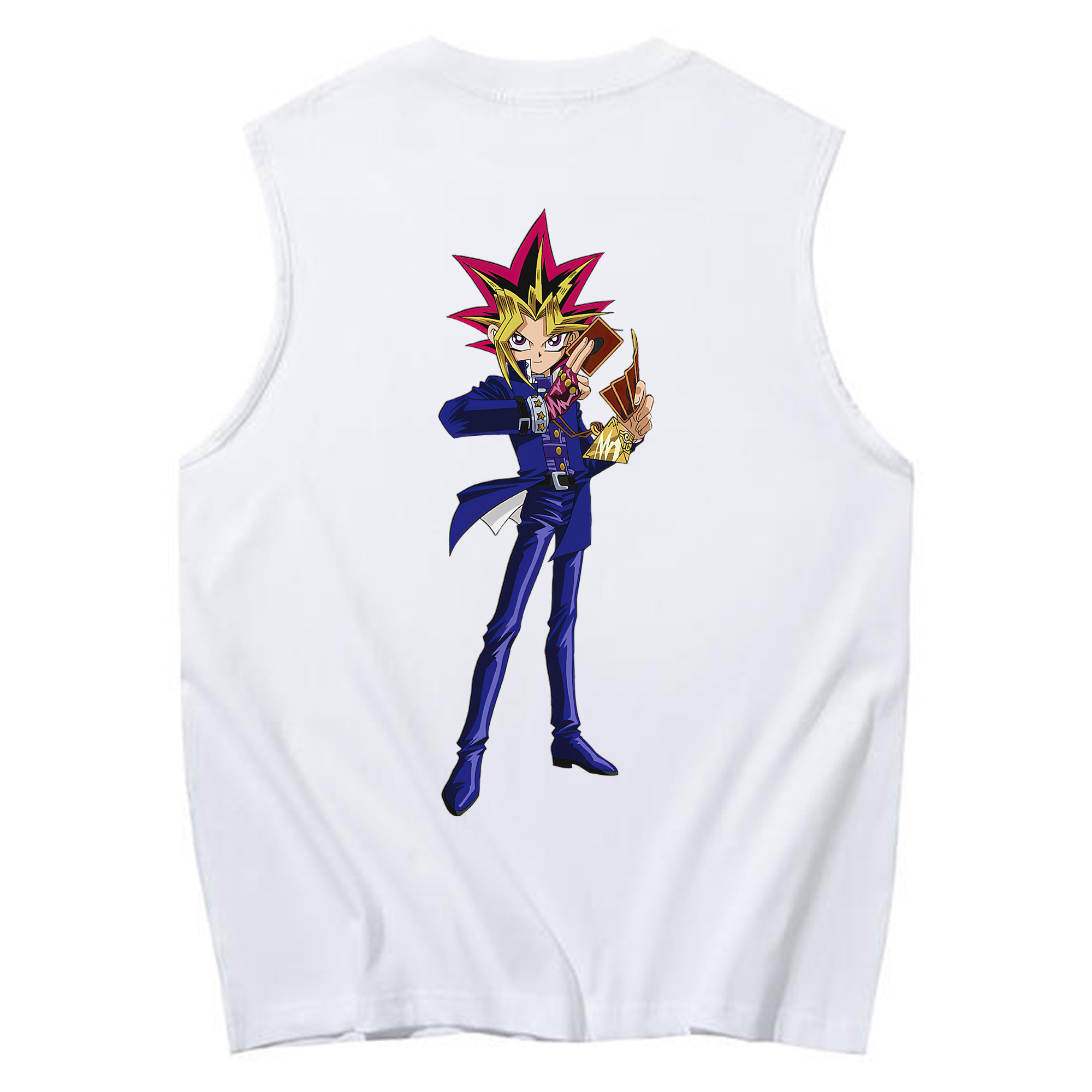 （画像用） 遊☆戯☆王 Yu-Gi-Oh! コットン100％タンクトップ（背面プリント）