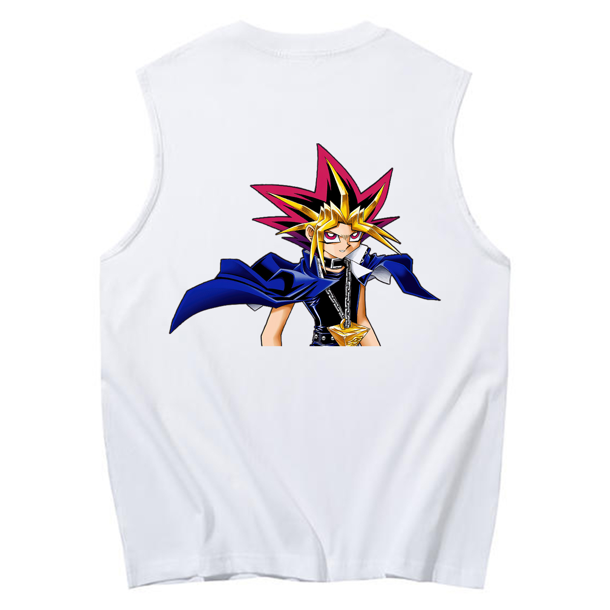 （画像用） 遊☆戯☆王 Yu-Gi-Oh! コットン100％タンクトップ（背面プリント）