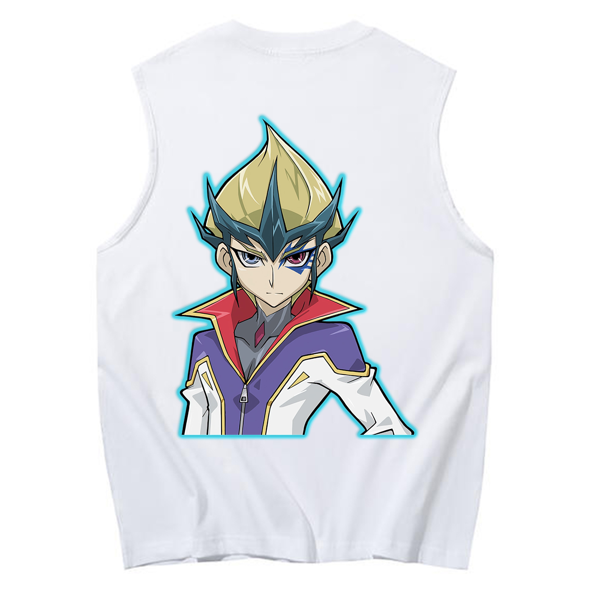（画像用） 遊☆戯☆王 Yu-Gi-Oh! コットン100％タンクトップ（背面プリント）