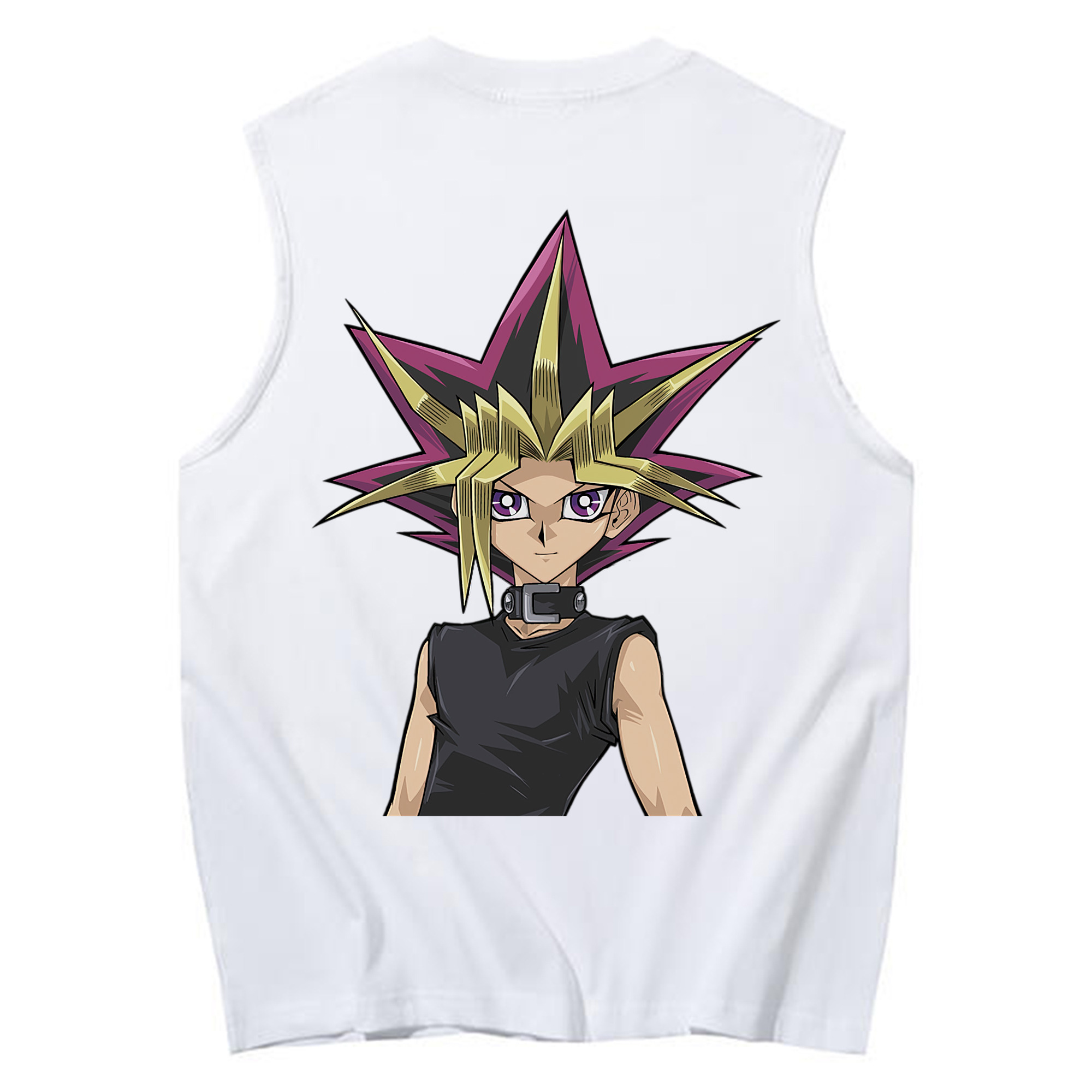 （画像用） 遊☆戯☆王 Yu-Gi-Oh! コットン100％タンクトップ（背面プリント）