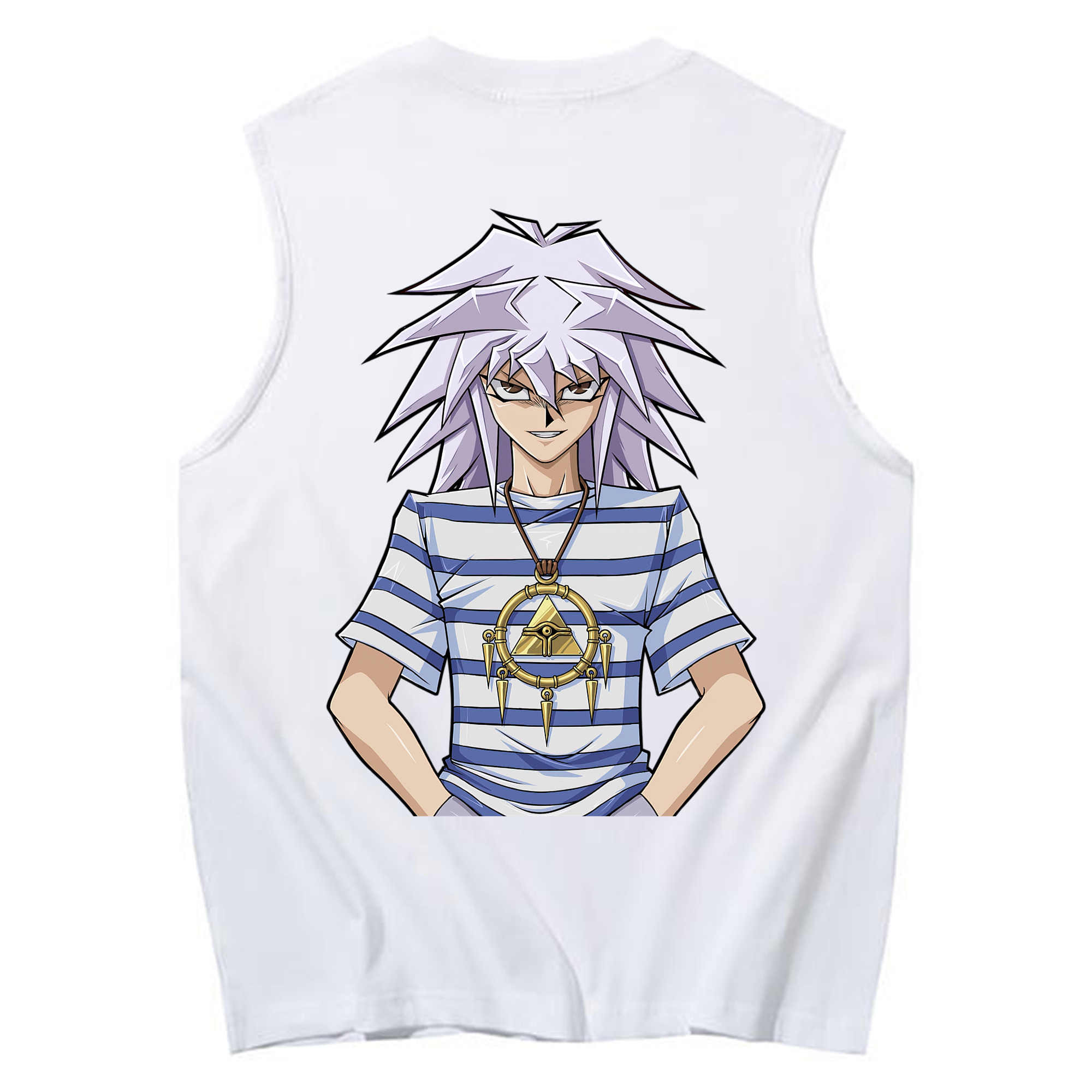（画像用） 遊☆戯☆王 Yu-Gi-Oh! コットン100％タンクトップ（背面プリント）