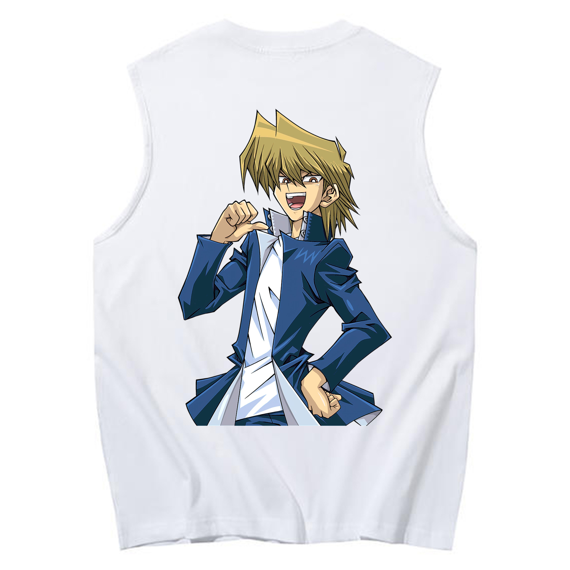 （画像用） 遊☆戯☆王 Yu-Gi-Oh! コットン100％タンクトップ（背面プリント）