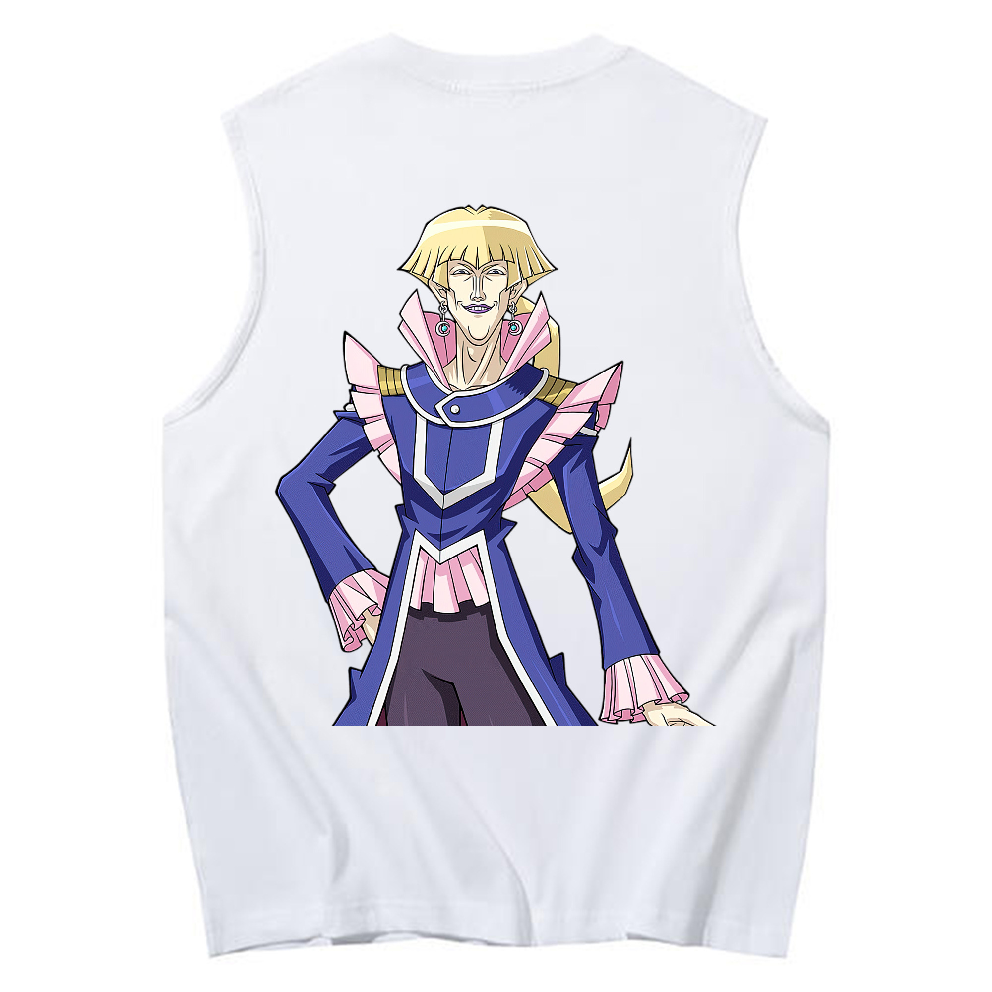 （画像用） 遊☆戯☆王 Yu-Gi-Oh! コットン100％タンクトップ（背面プリント）
